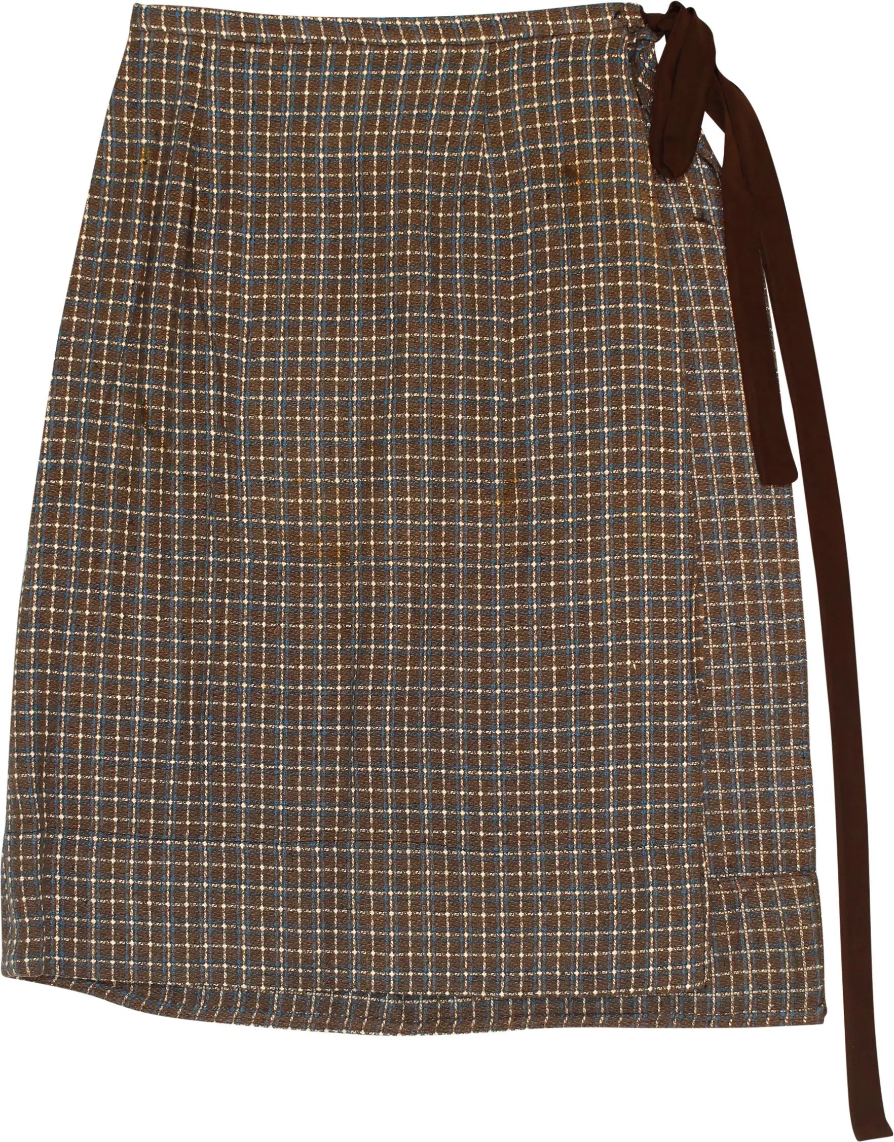 Kostumhaus Verch - Checked Apron Skirt- ThriftTale.com - Vintage and second handclothing
