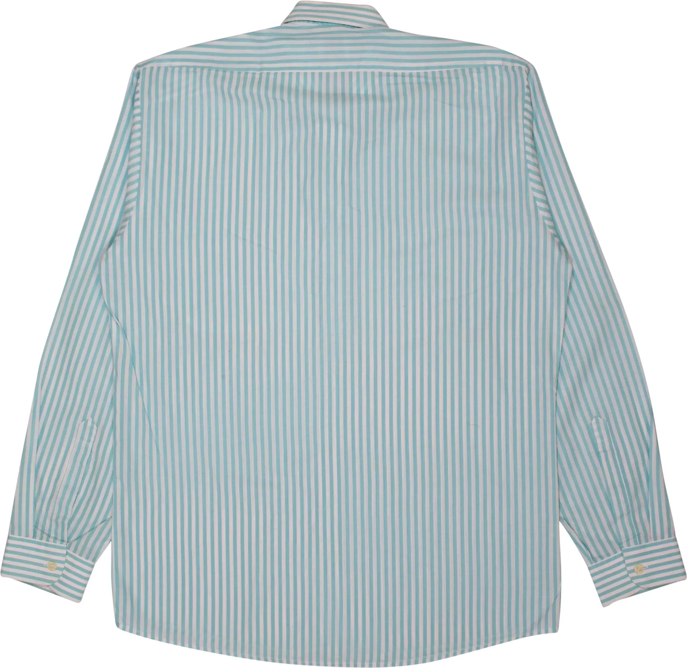 Kott - Blue Striped Shirt- ThriftTale.com - Vintage and second handclothing