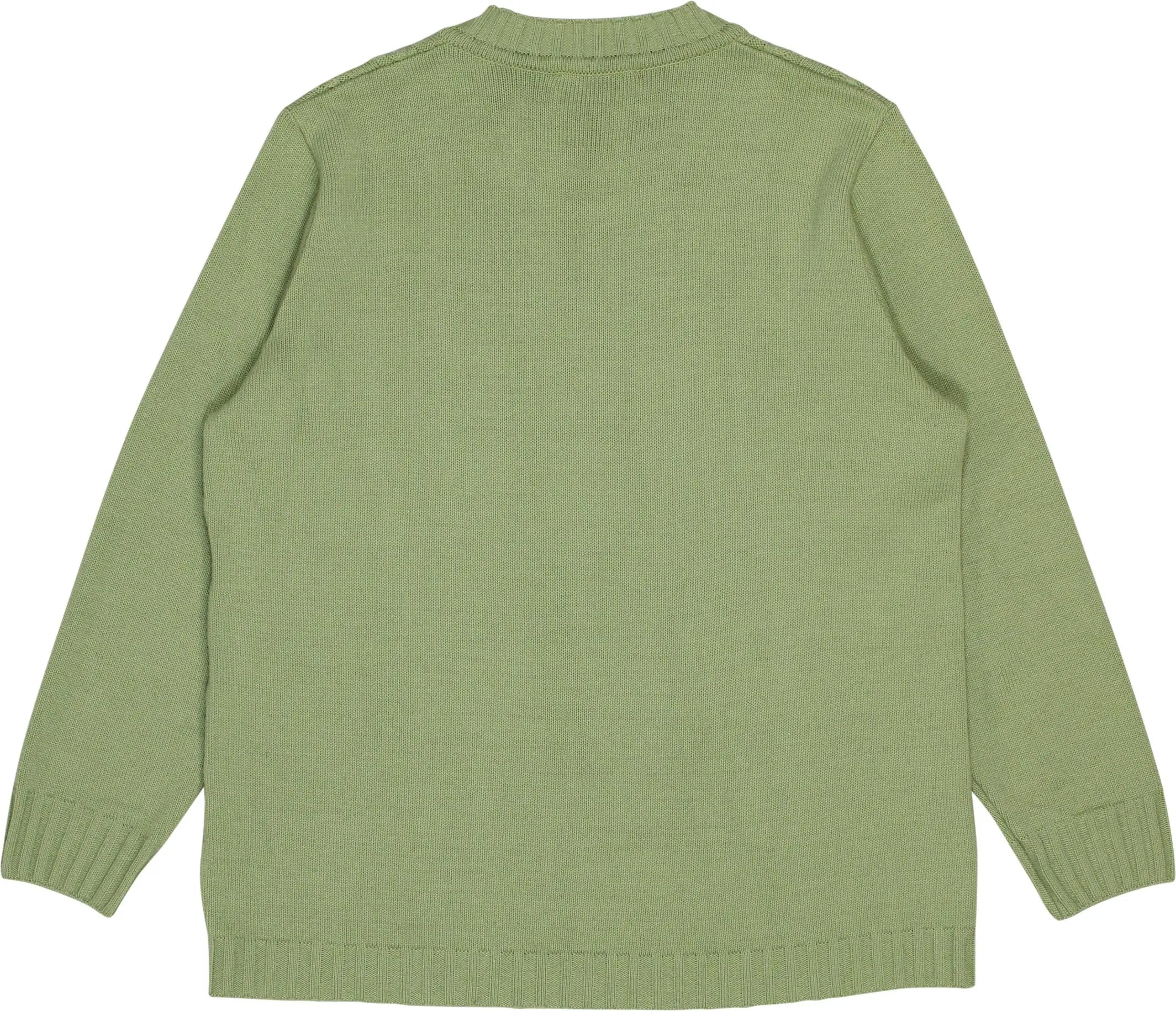 Kris Fashion - Wool Blend Cable Knit Jumper- ThriftTale.com - Vintage and second handclothing