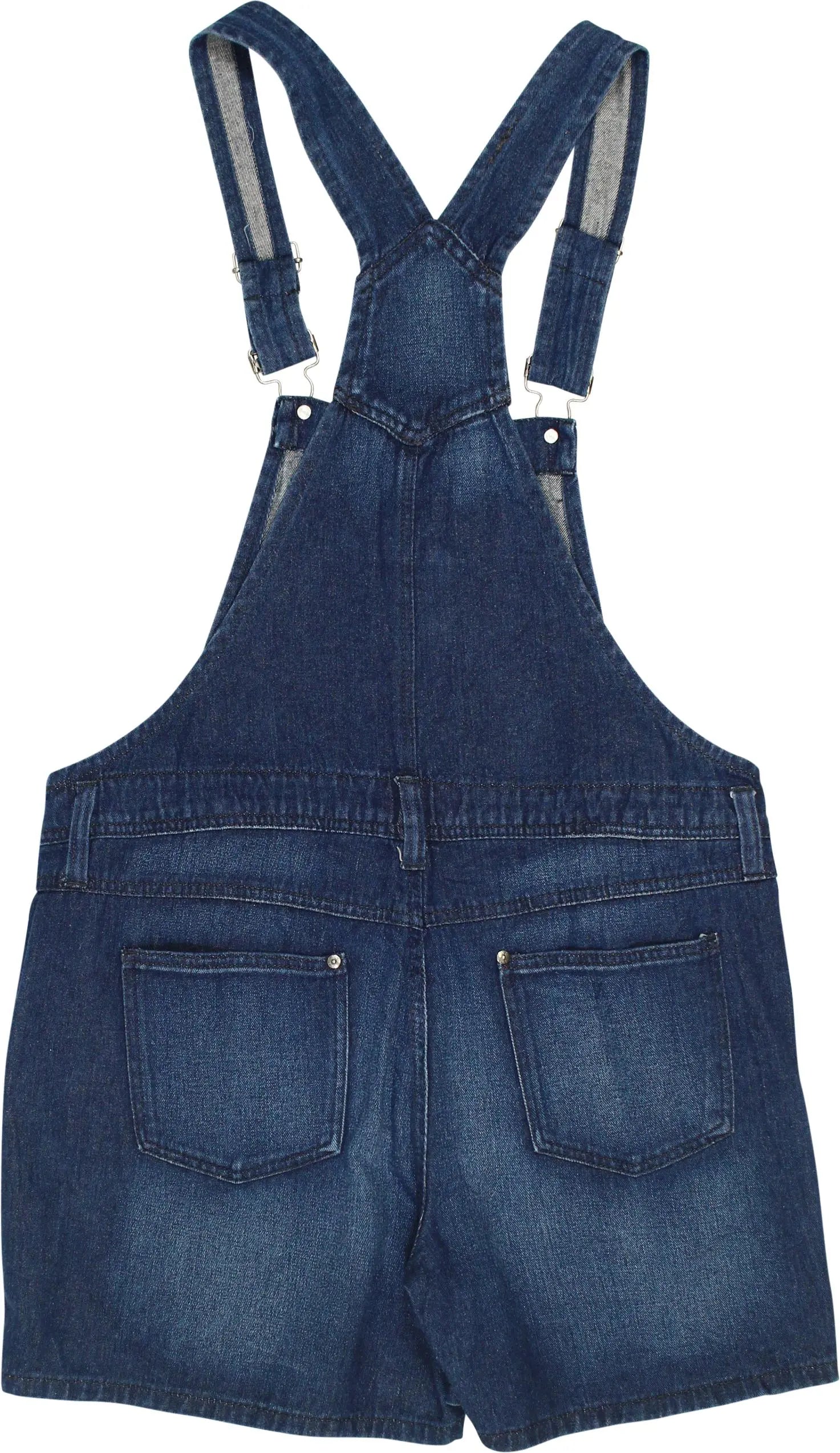L.E.I. - Short Denim Overall- ThriftTale.com - Vintage and second handclothing