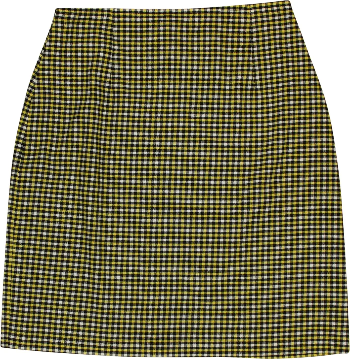 La Bella - Checkered pencil skirt- ThriftTale.com - Vintage and second handclothing