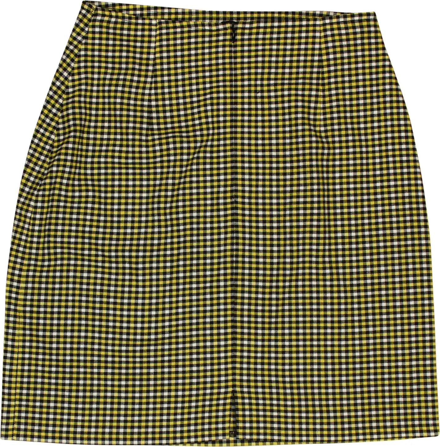 La Bella - Checkered pencil skirt- ThriftTale.com - Vintage and second handclothing