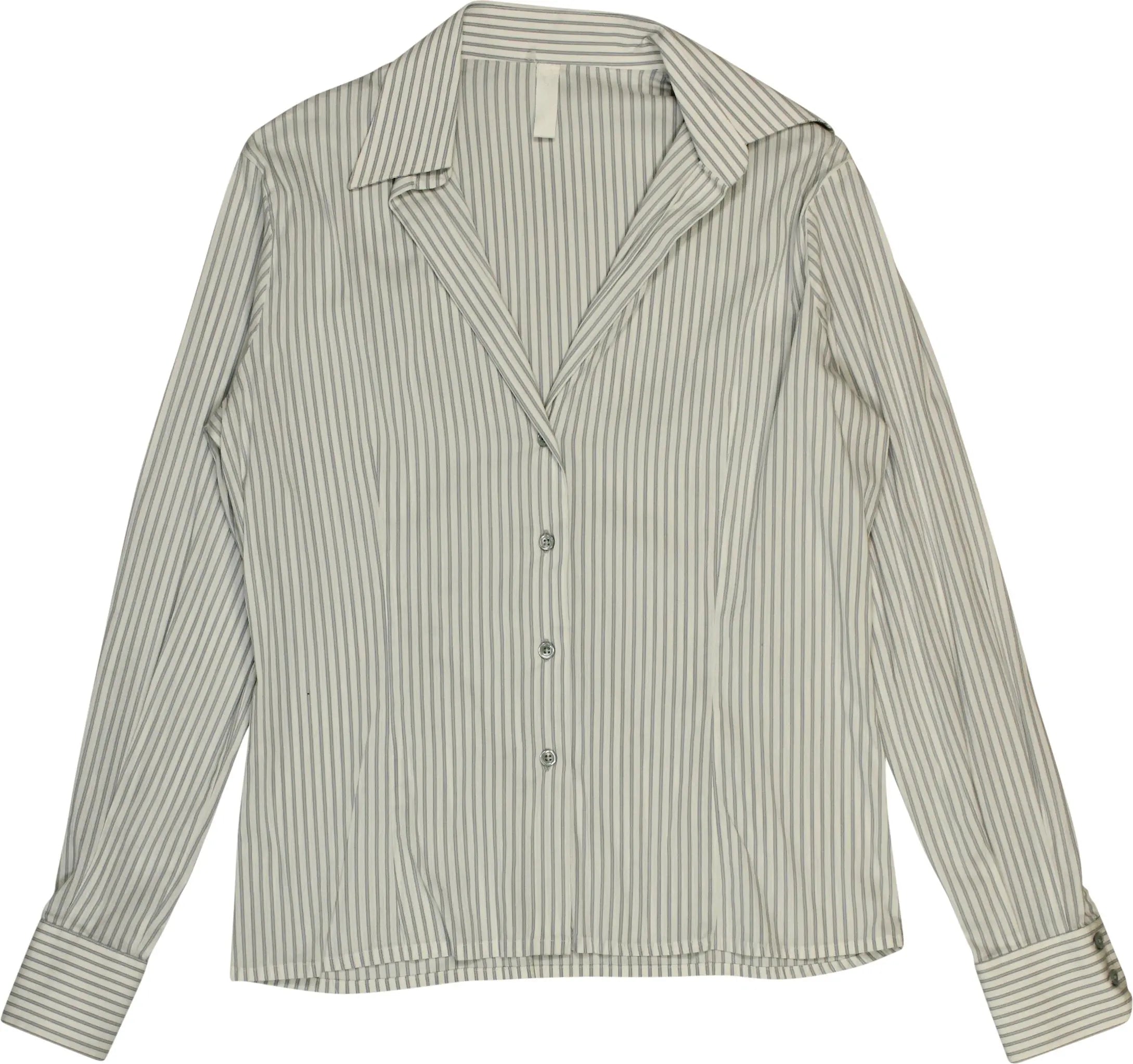 La Chemiserie Traditionelle - Striped Shirt- ThriftTale.com - Vintage and second handclothing