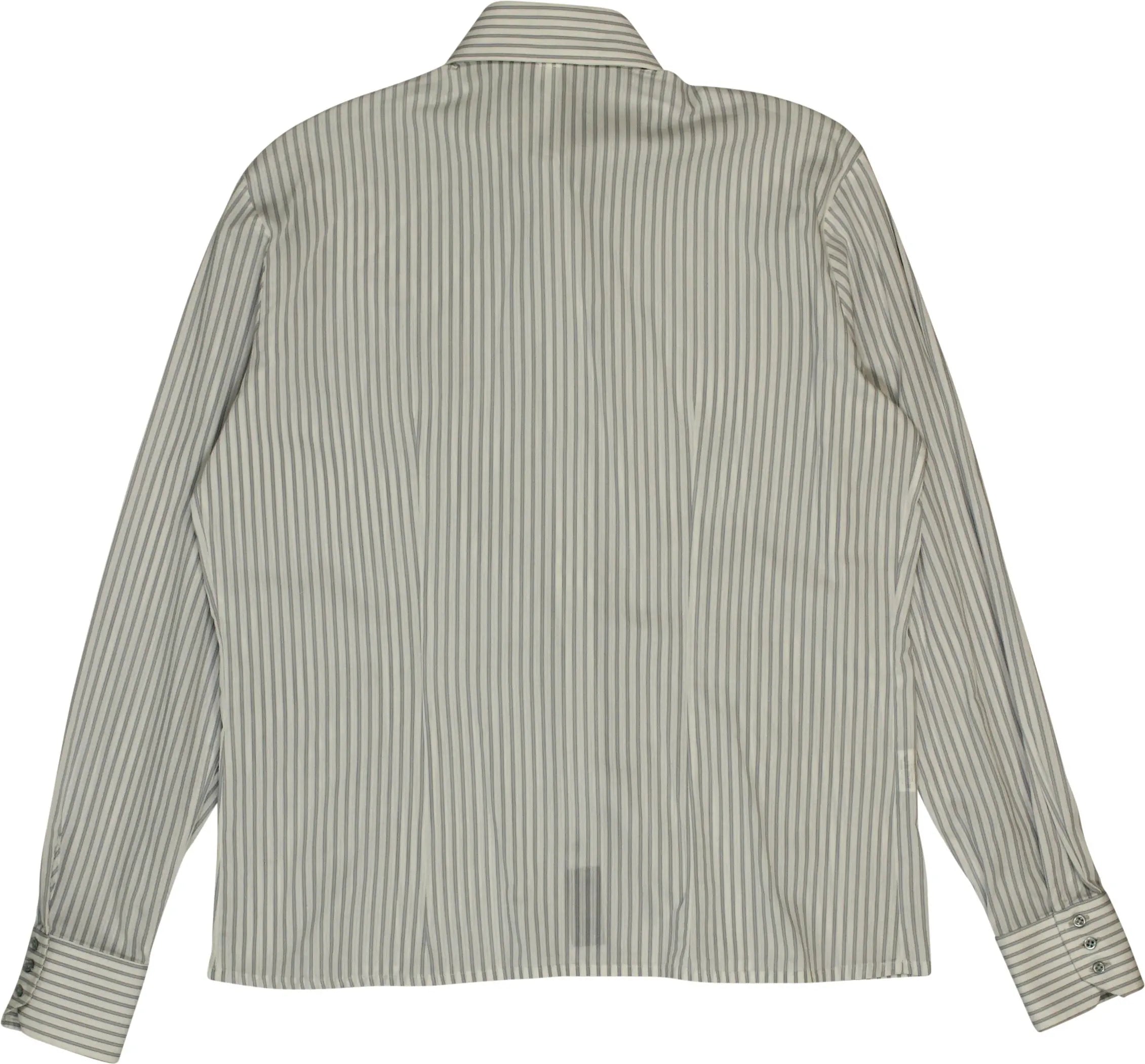 La Chemiserie Traditionnelle - Striped Shirt- ThriftTale.com - Vintage and second handclothing
