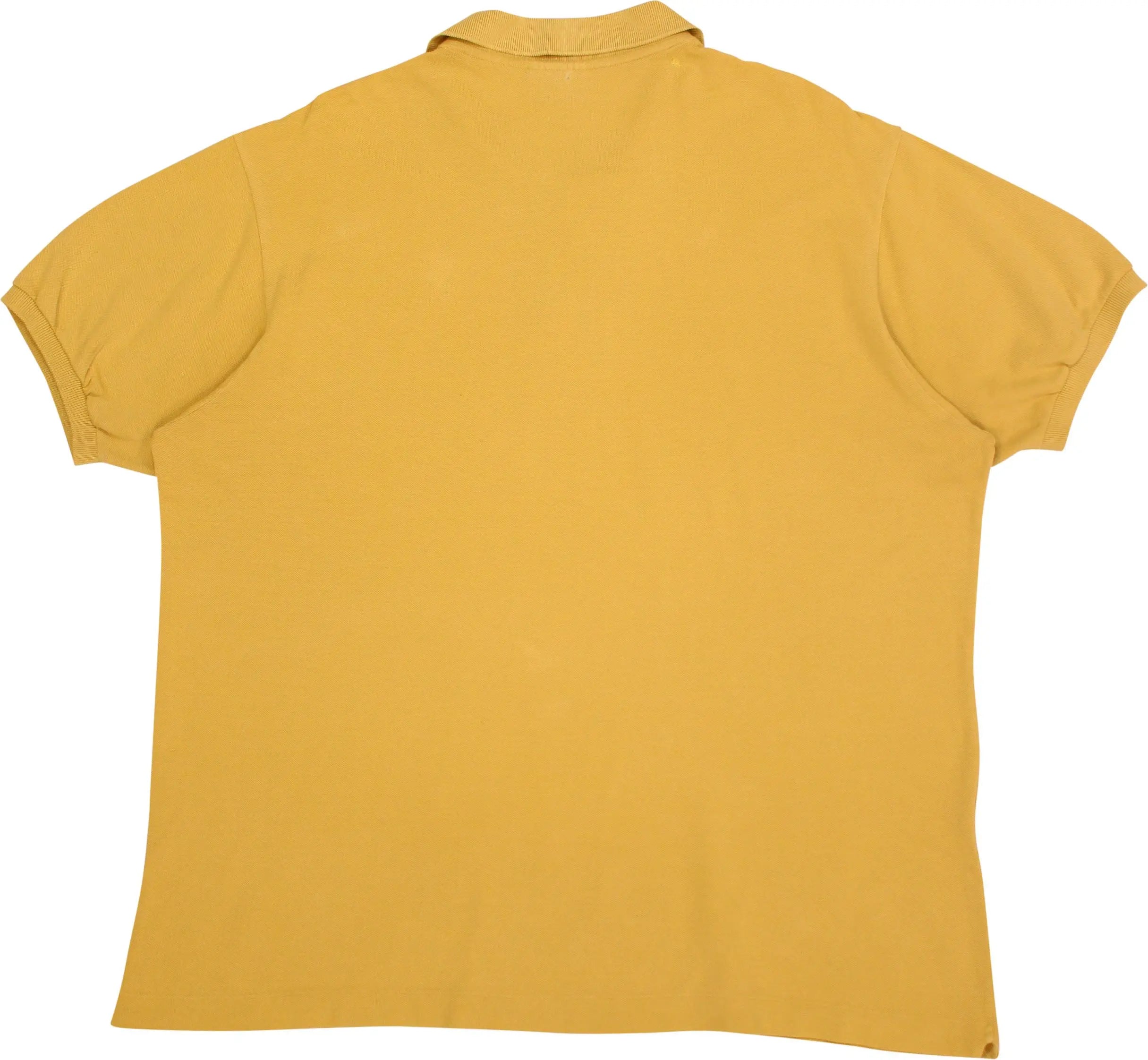 Lacoste - 80s Yellow Polo Shirt by Lacoste- ThriftTale.com - Vintage and second handclothing
