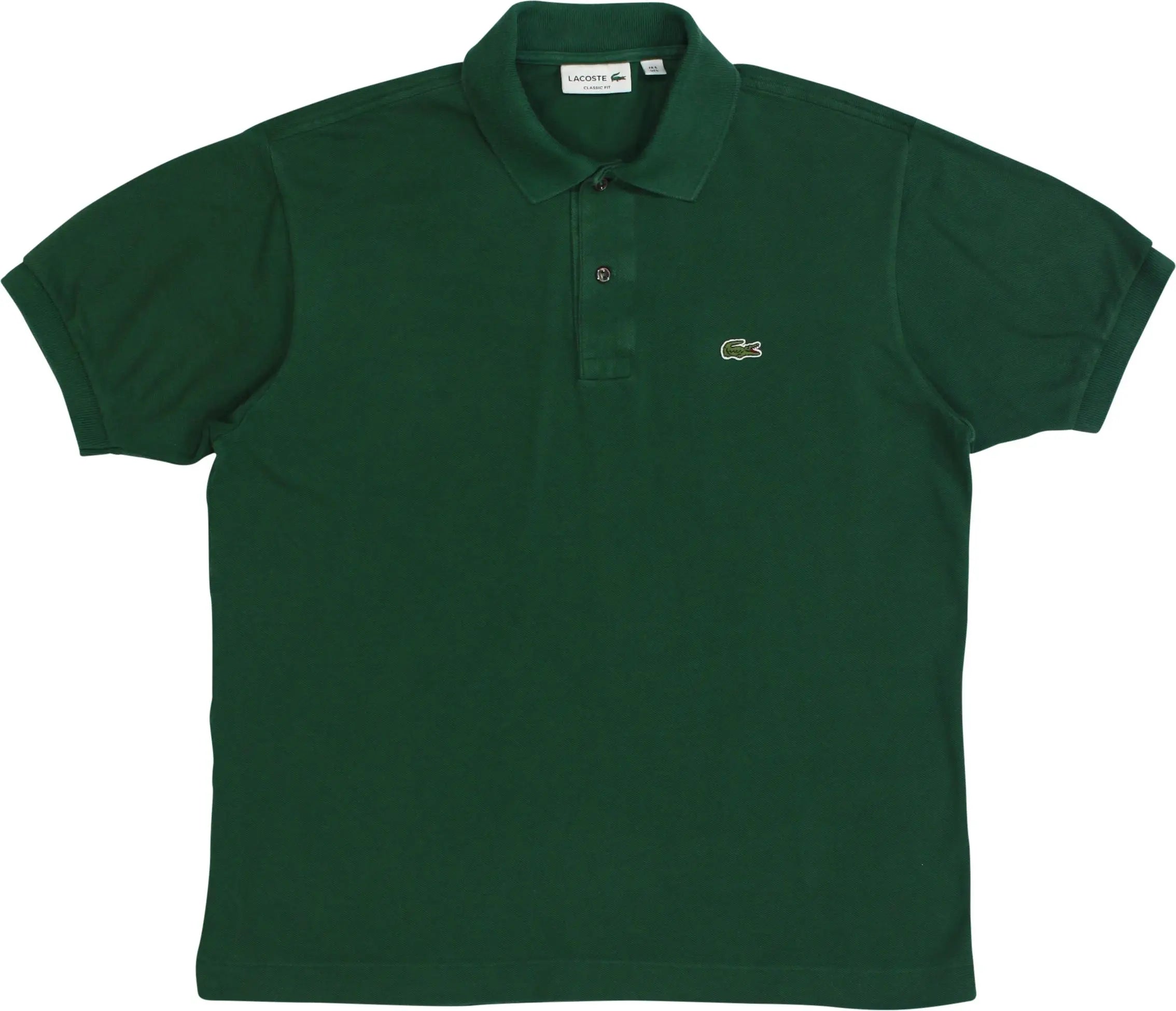 Lacoste - Green Polo Shirt by Lacoste- ThriftTale.com - Vintage and second handclothing