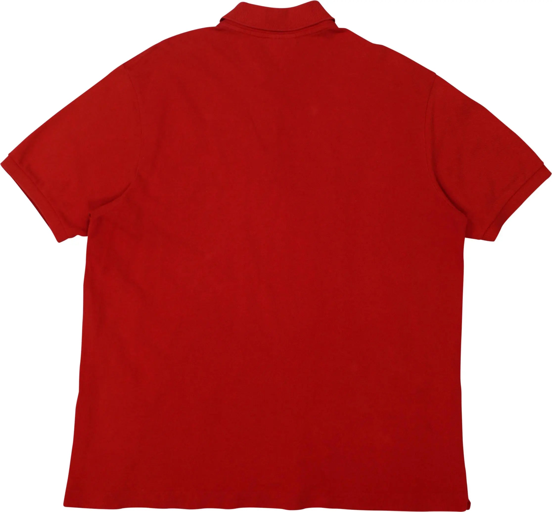 Lacoste - Red Polo Shirt by Lacoste- ThriftTale.com - Vintage and second handclothing