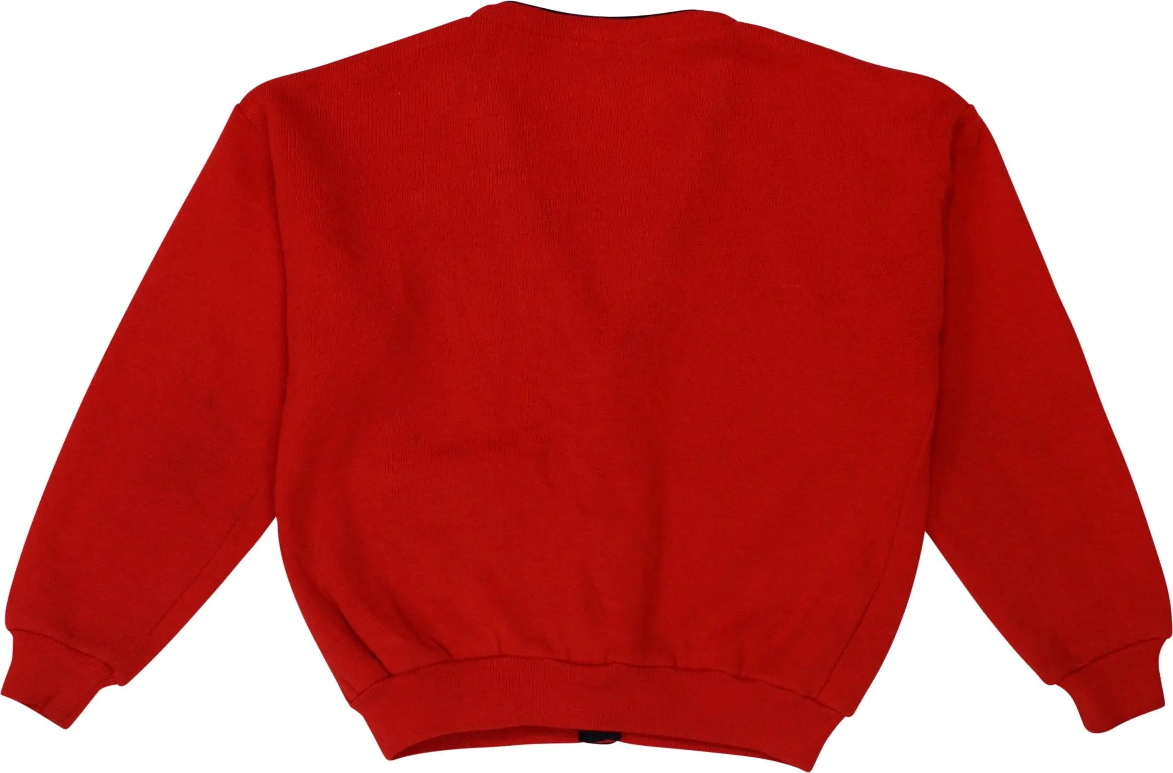 Lacoste - Red Wool Blend Cardigan by Lacoste- ThriftTale.com - Vintage and second handclothing