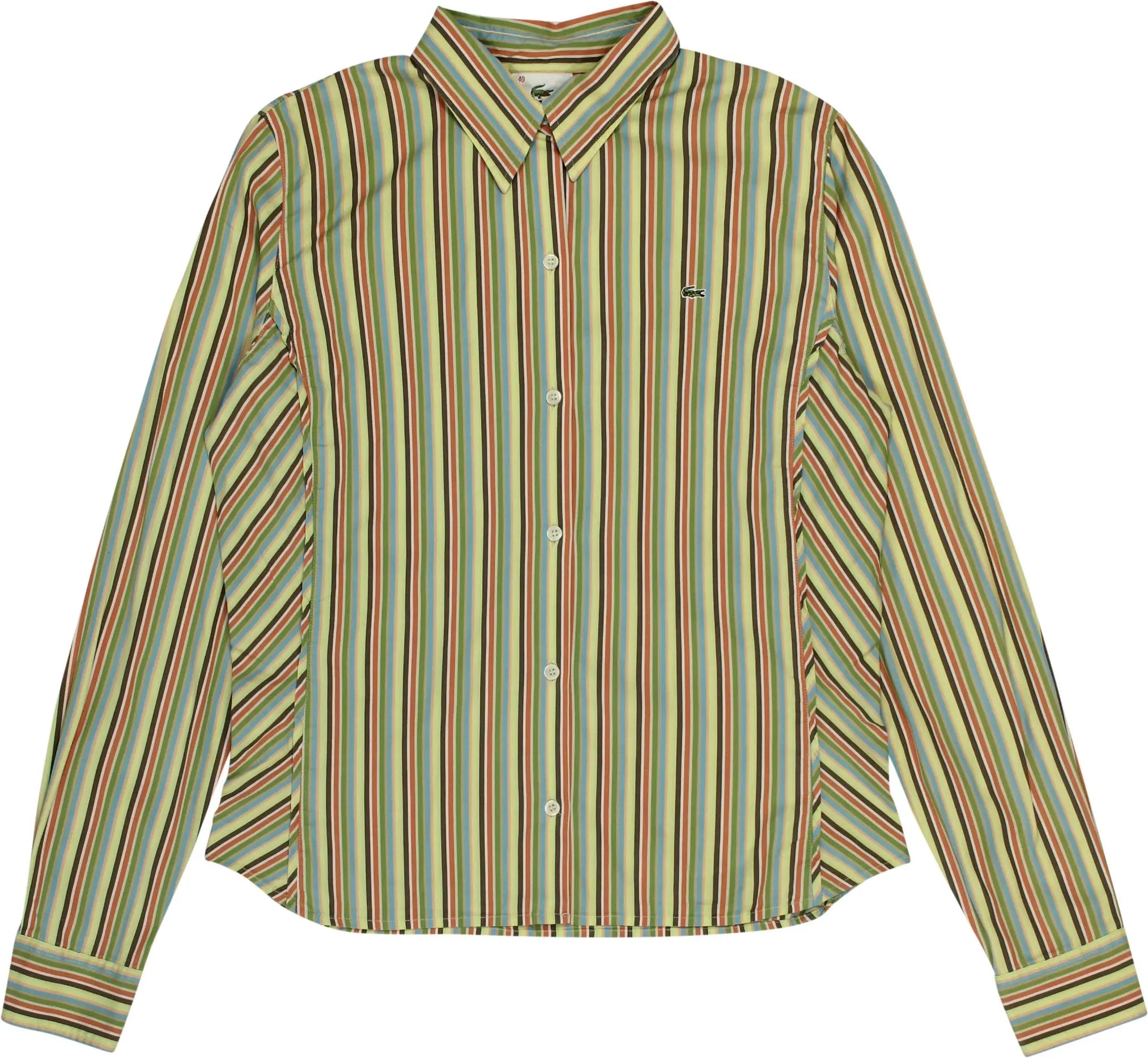 Lacoste - Striped Blouse by Lacoste- ThriftTale.com - Vintage and second handclothing