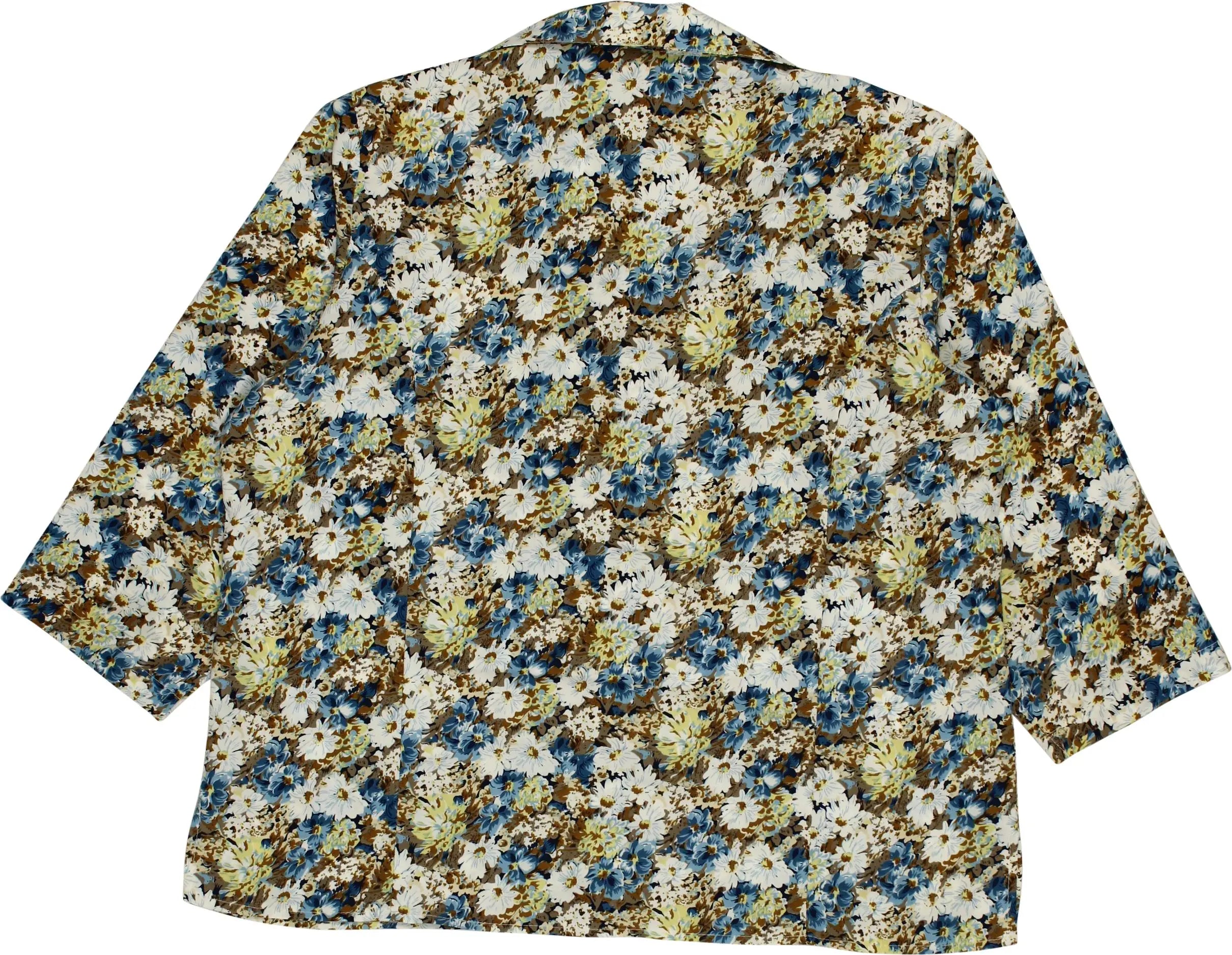 Ladyz Combi - Floral Blouse- ThriftTale.com - Vintage and second handclothing