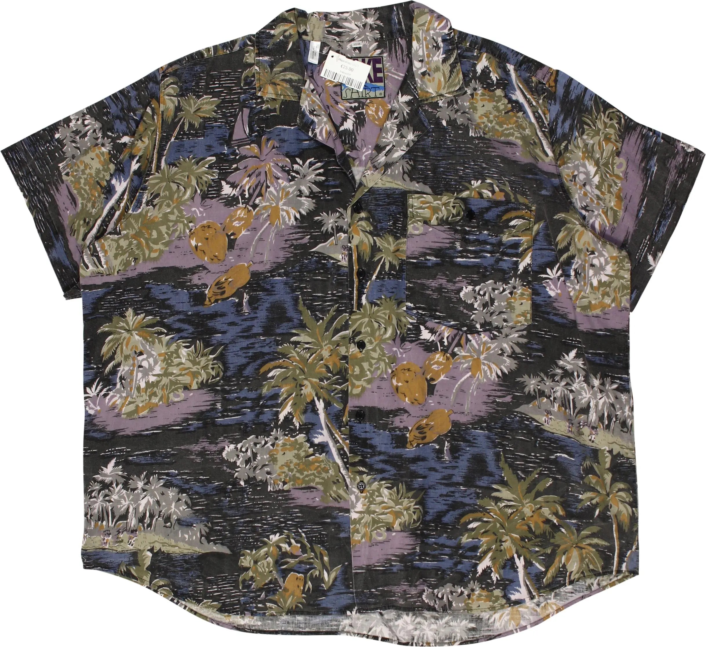 Lake Shirt - 90s Hawaiian Shirt- ThriftTale.com - Vintage and second handclothing