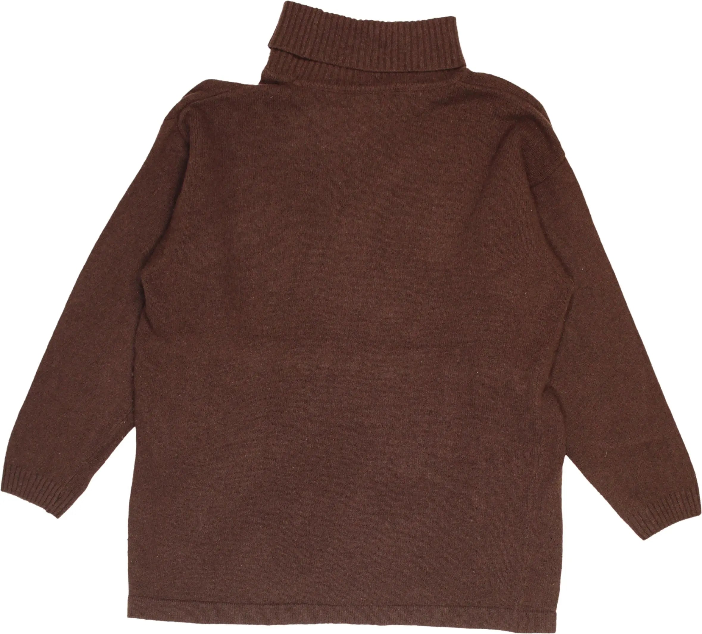 Lambswool - Wool Blend Turtleneck- ThriftTale.com - Vintage and second handclothing