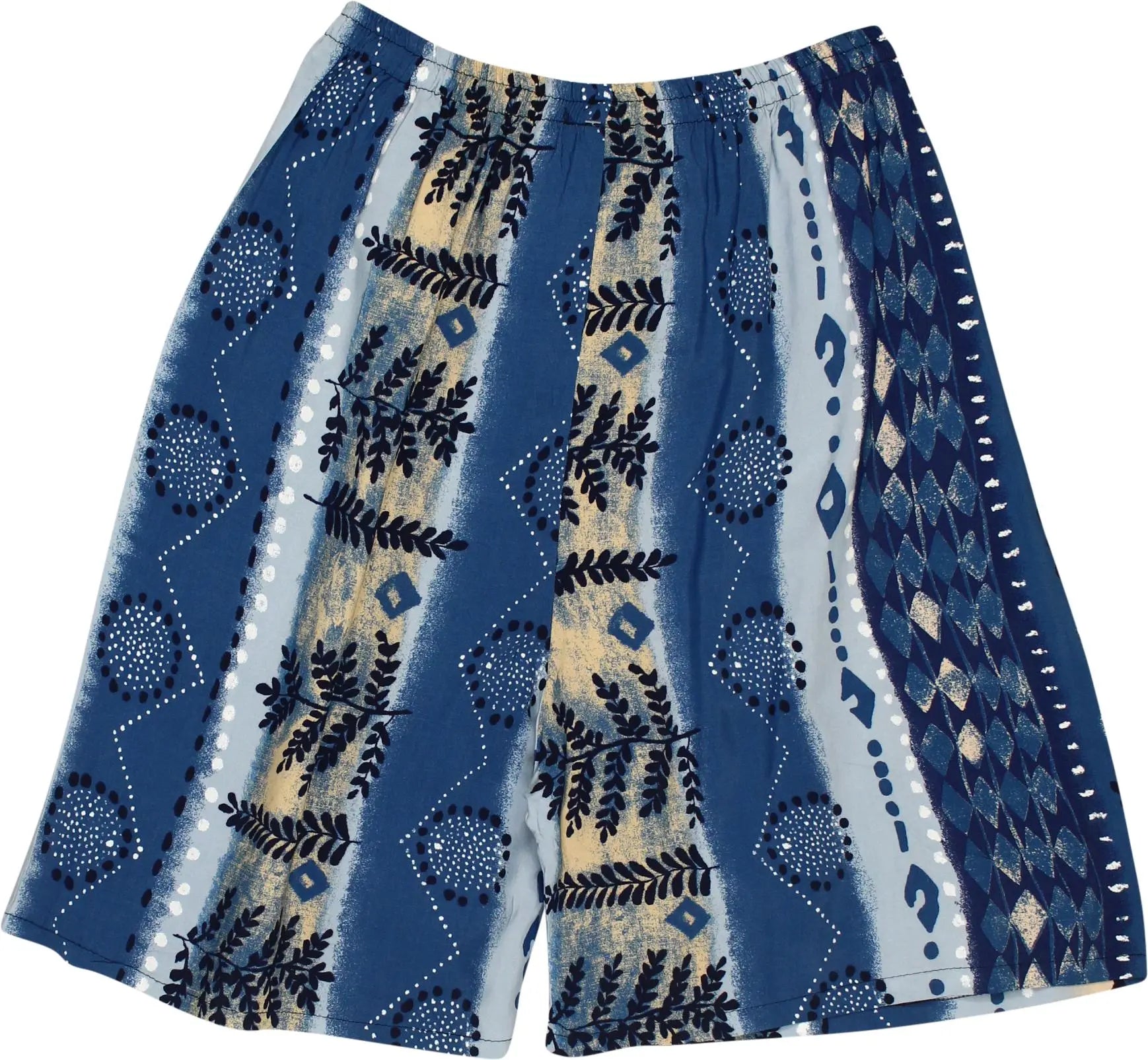 Lanaya - Patterned Drawstring Shorts- ThriftTale.com - Vintage and second handclothing