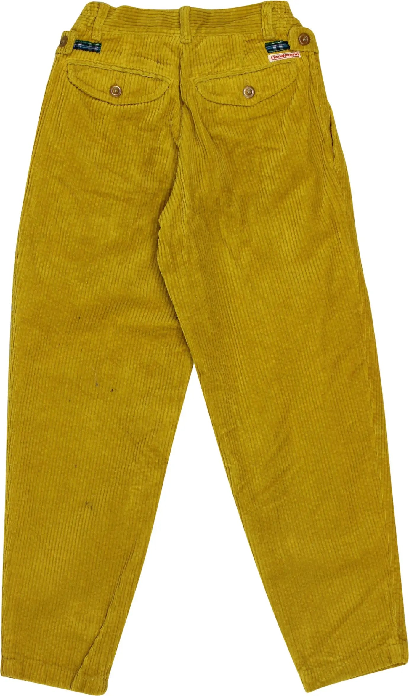 Landmann - Corduroy Pants- ThriftTale.com - Vintage and second handclothing