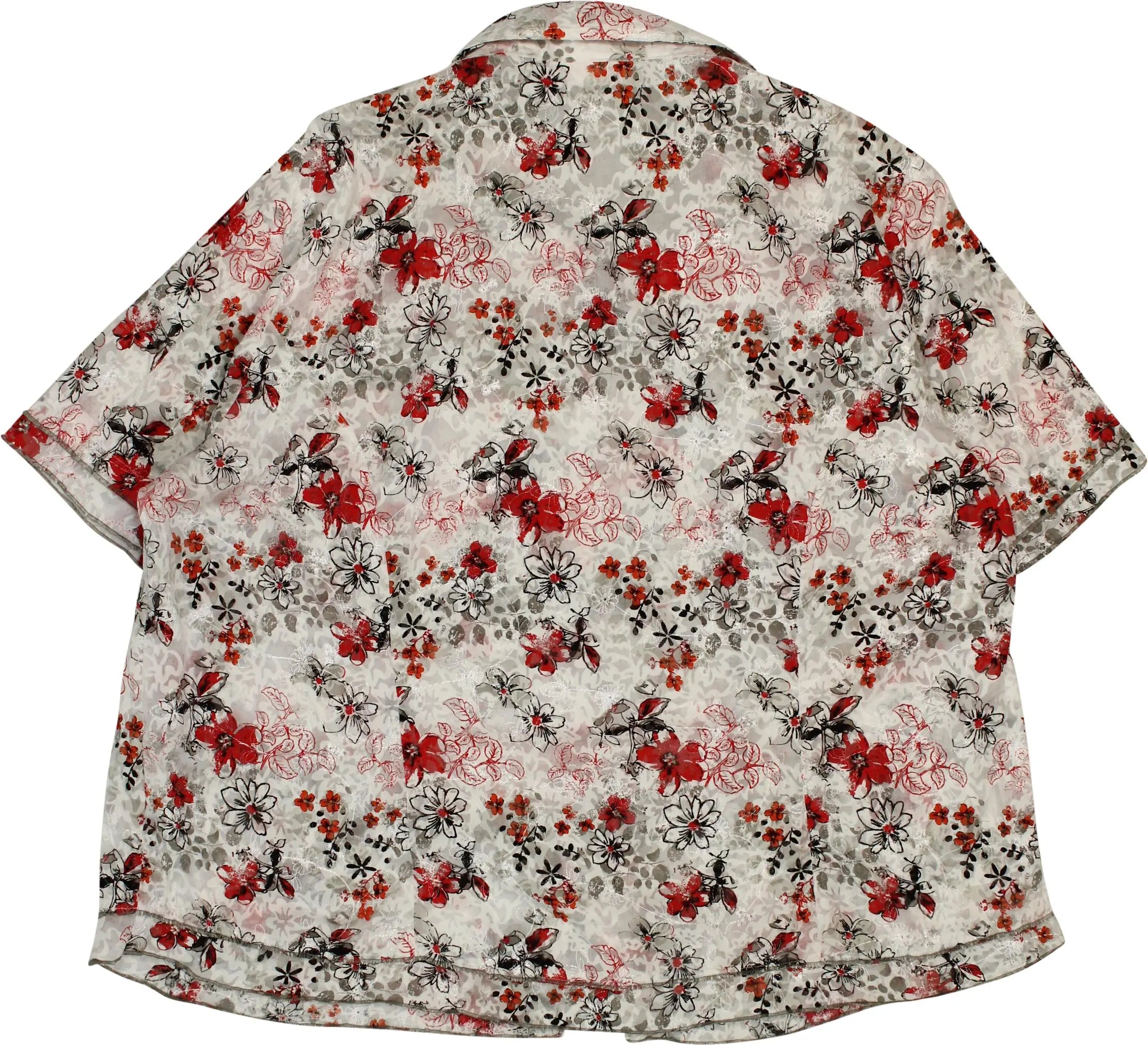 Larissa - Floral Blouse- ThriftTale.com - Vintage and second handclothing