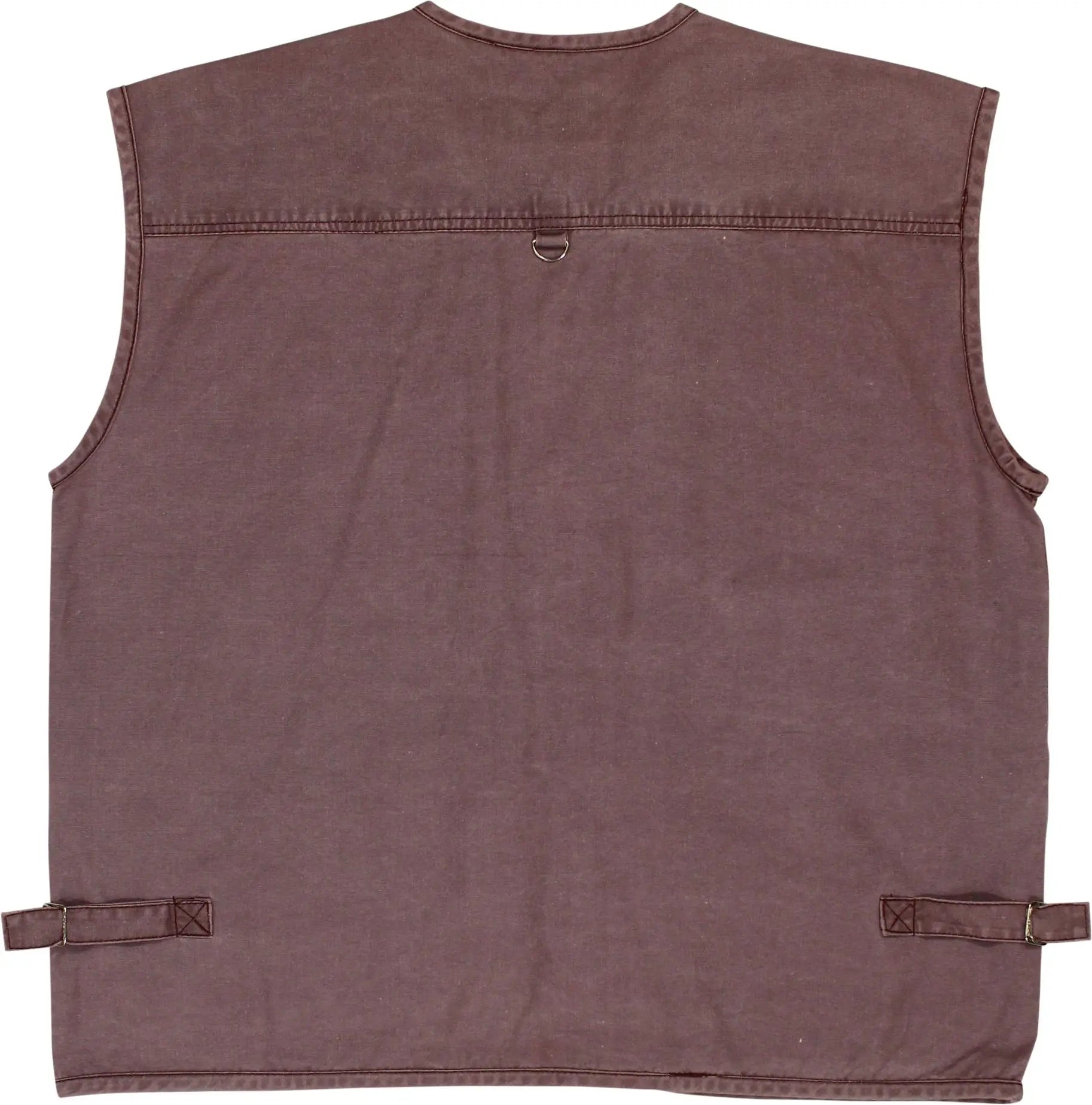 Latest Star - Plum Colored Vest- ThriftTale.com - Vintage and second handclothing