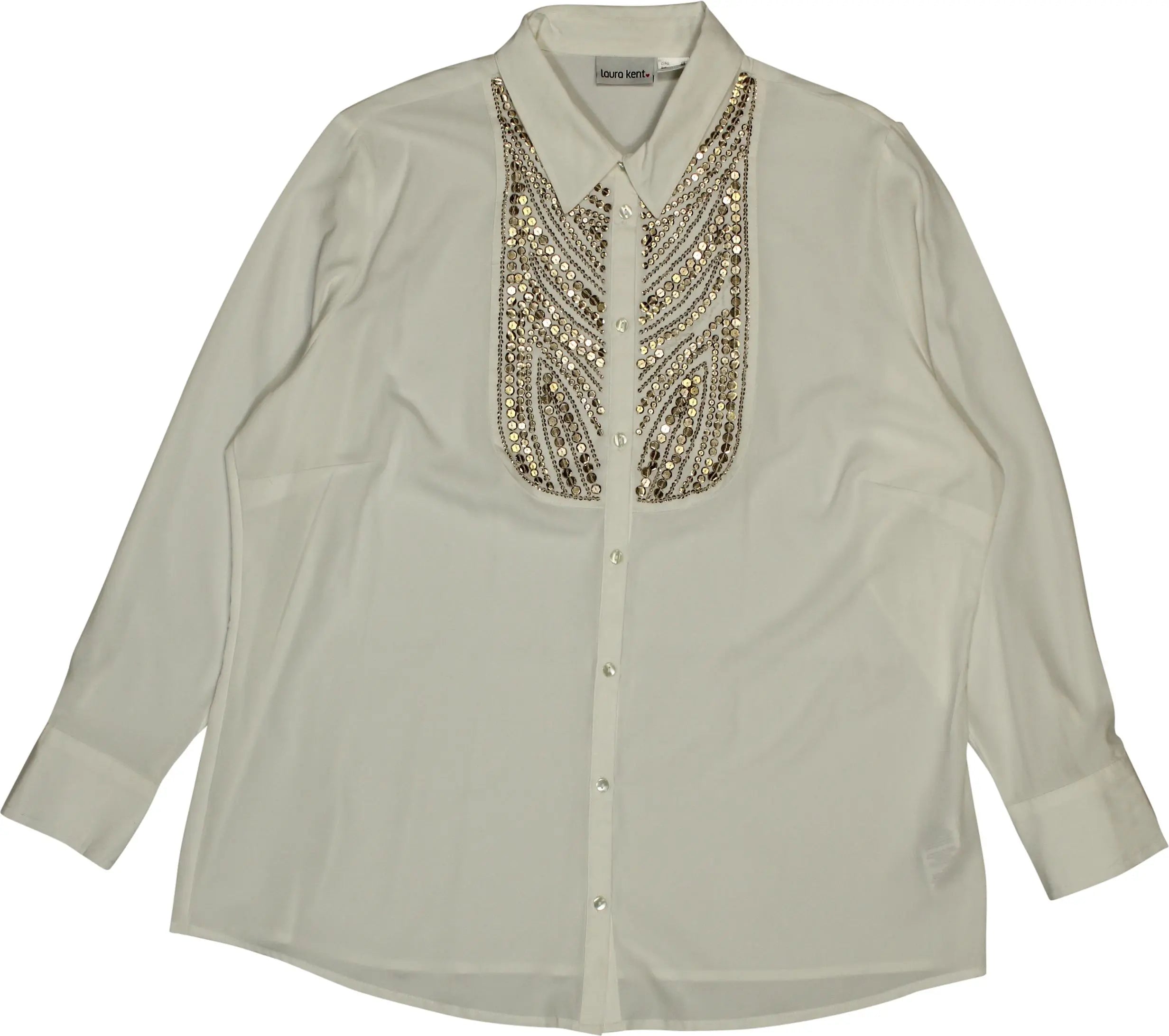Laura Kent - Sequin Blouse- ThriftTale.com - Vintage and second handclothing