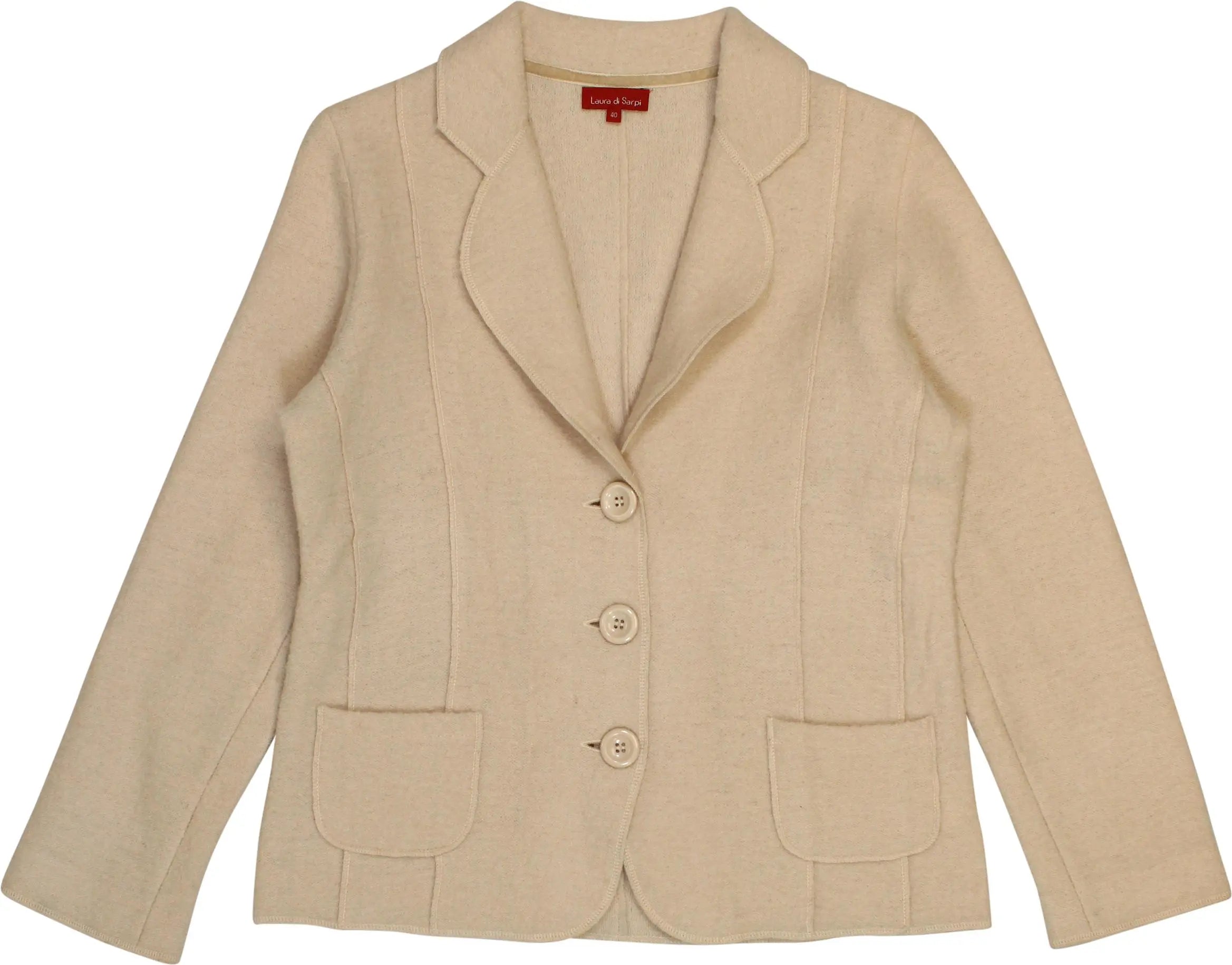 Laura di Sarpi - Wool Blazer- ThriftTale.com - Vintage and second handclothing