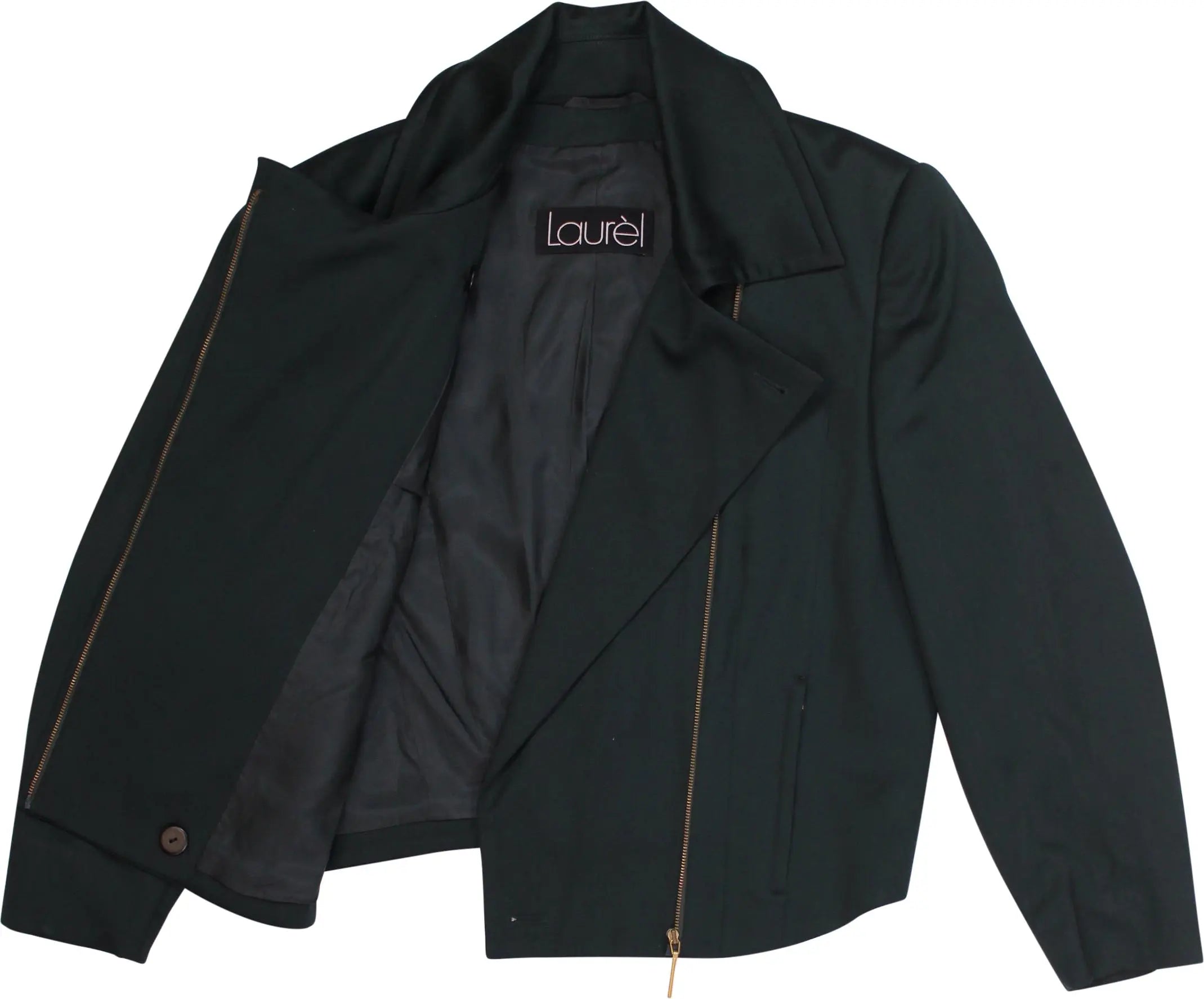 Laurèl - Green Jacket by Laurèl- ThriftTale.com - Vintage and second handclothing