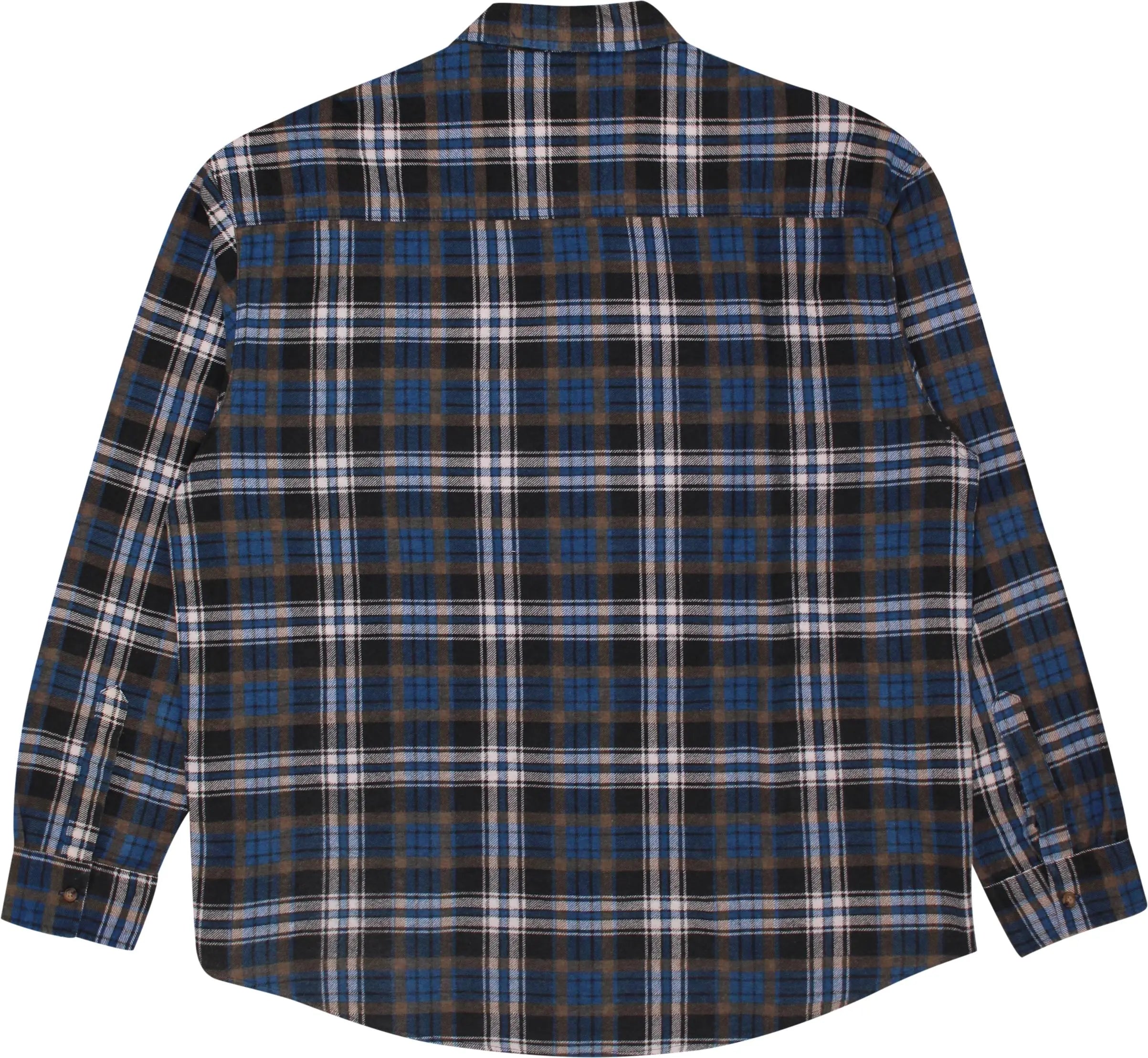Lecanto - Checked Flannel Shirt- ThriftTale.com - Vintage and second handclothing