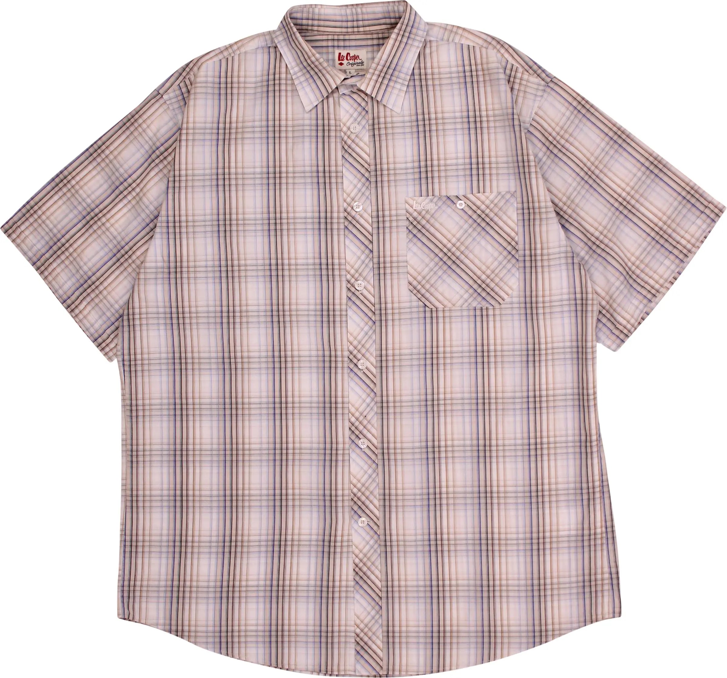 Lee Cooper - Checked Short Sleeve Shirt by Lee Cooper- ThriftTale.com - Vintage and second handclothing