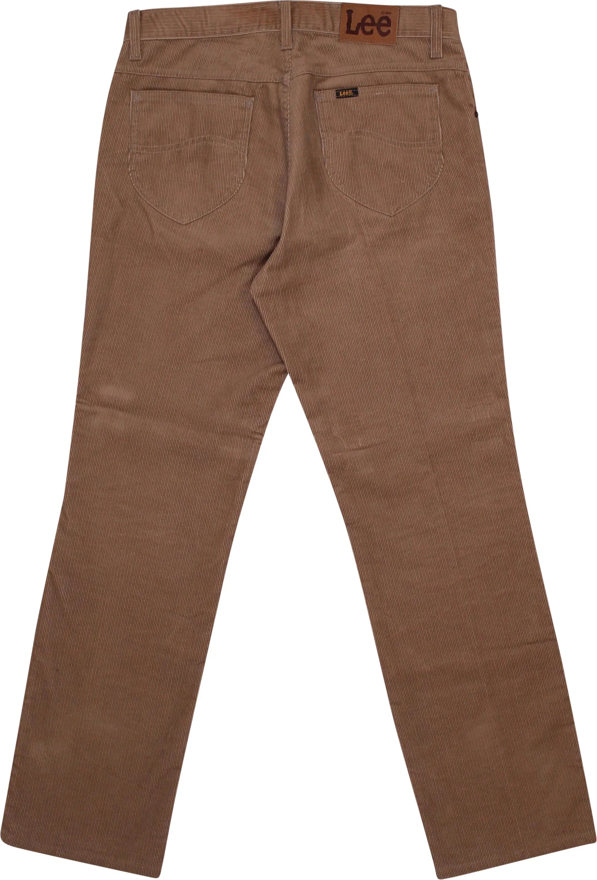 Lee - Corduroy Trousers by Lee- ThriftTale.com - Vintage and second handclothing