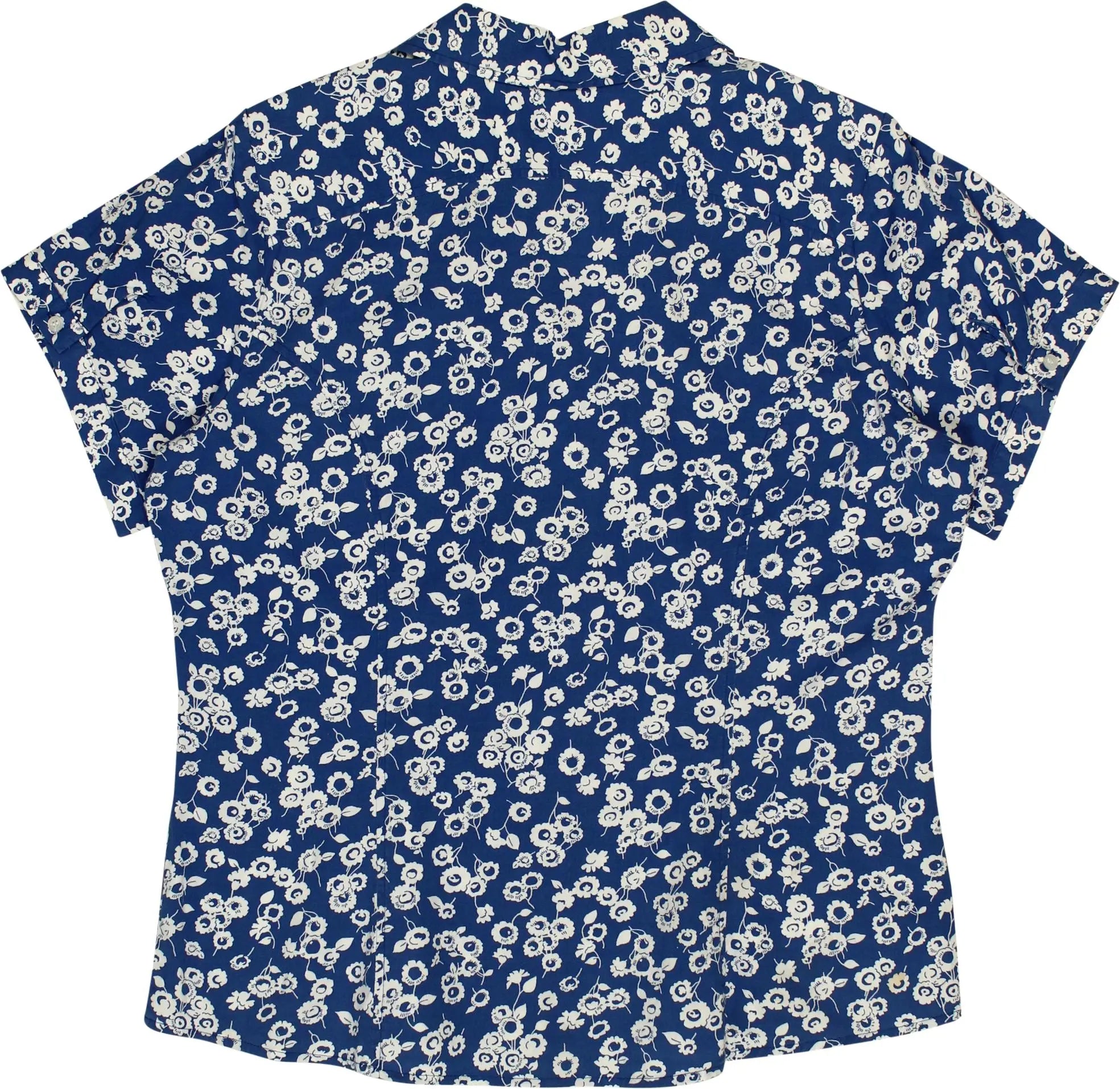 Lee - Floral Short Sleeve Blouse- ThriftTale.com - Vintage and second handclothing