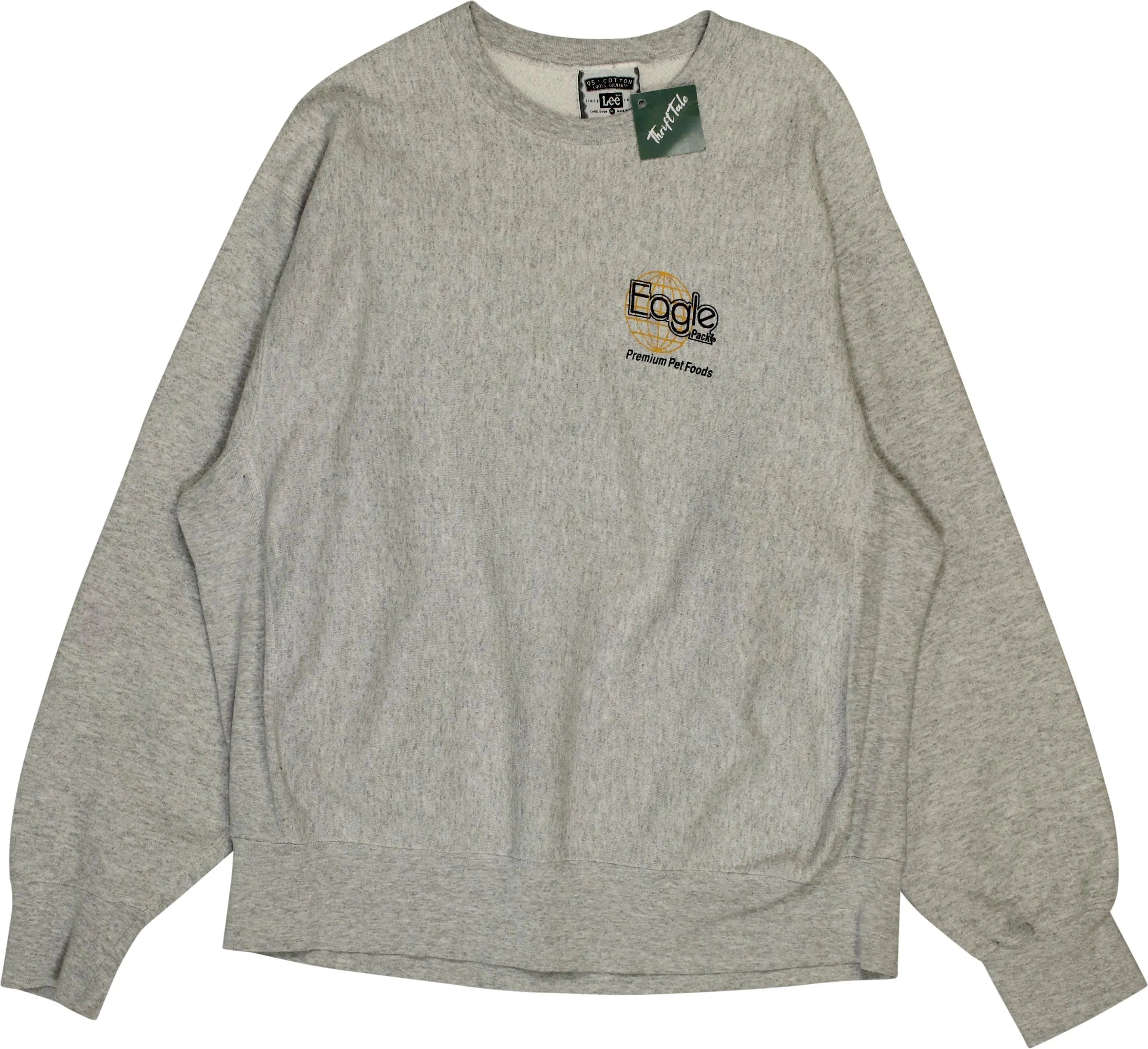Lee - Grey Sweater- ThriftTale.com - Vintage and second handclothing