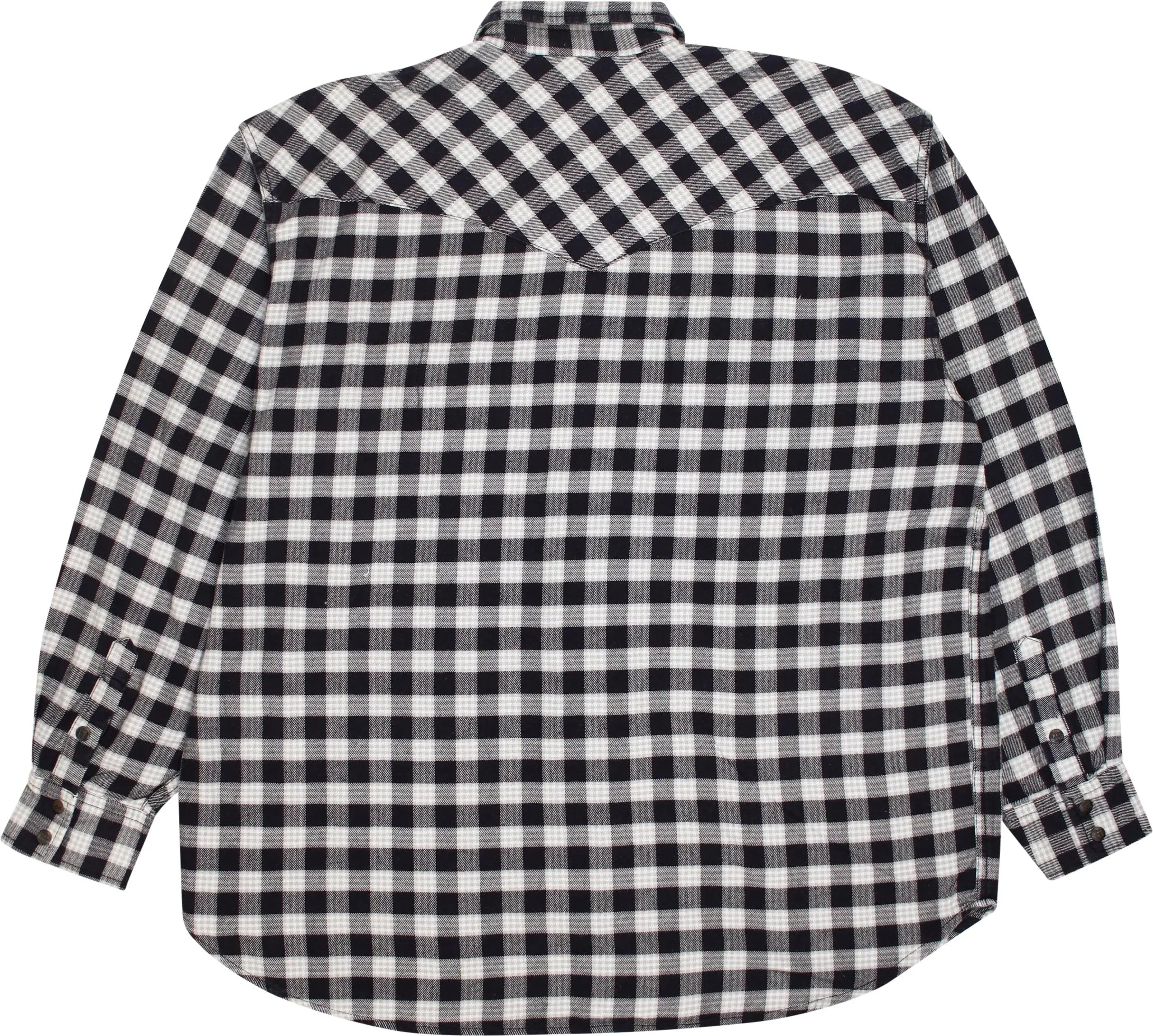 Lee Sanforized - Flannel Checked Shirt- ThriftTale.com - Vintage and second handclothing