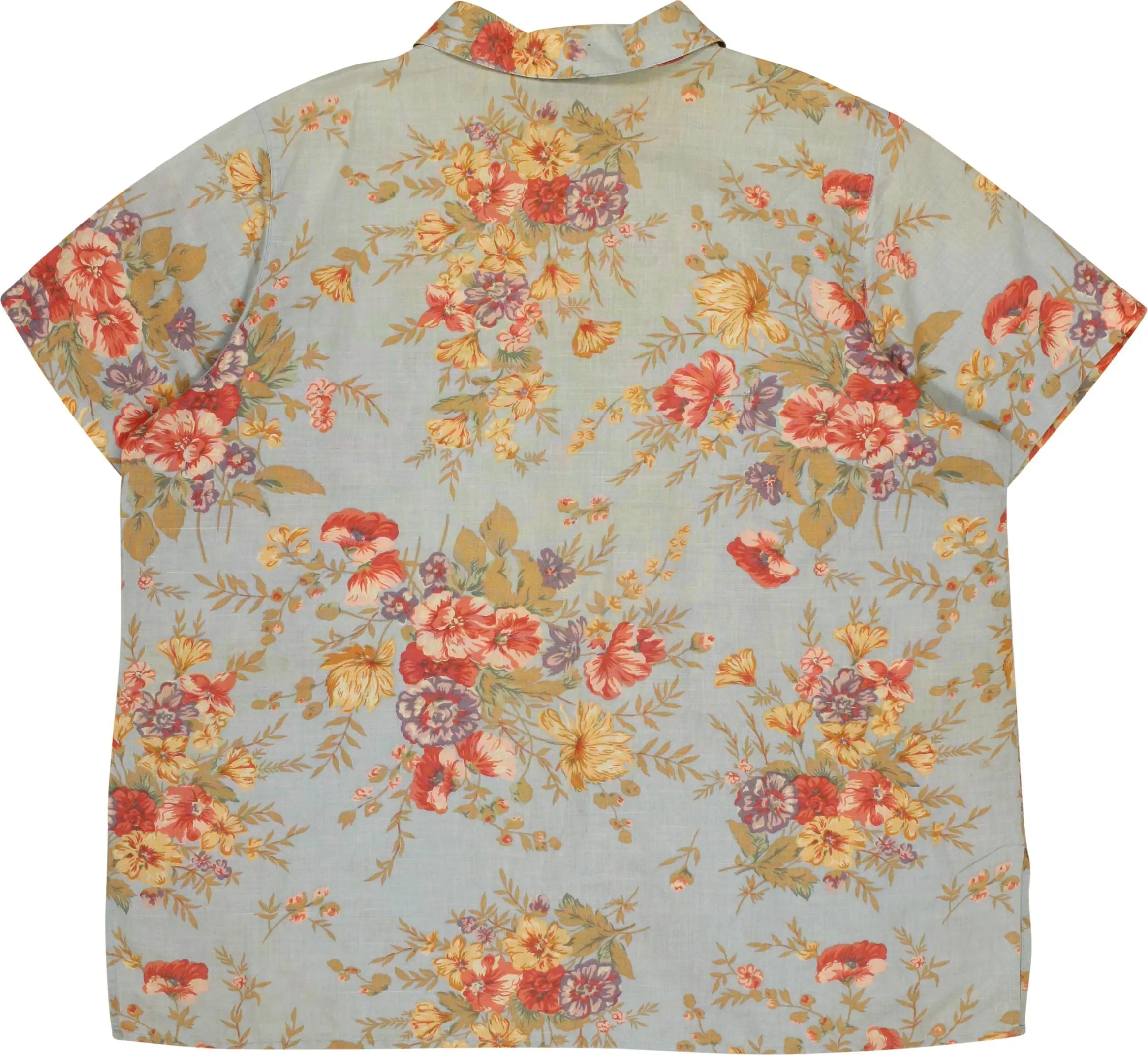 Lemon Grass - 90s Floral Shirt- ThriftTale.com - Vintage and second handclothing