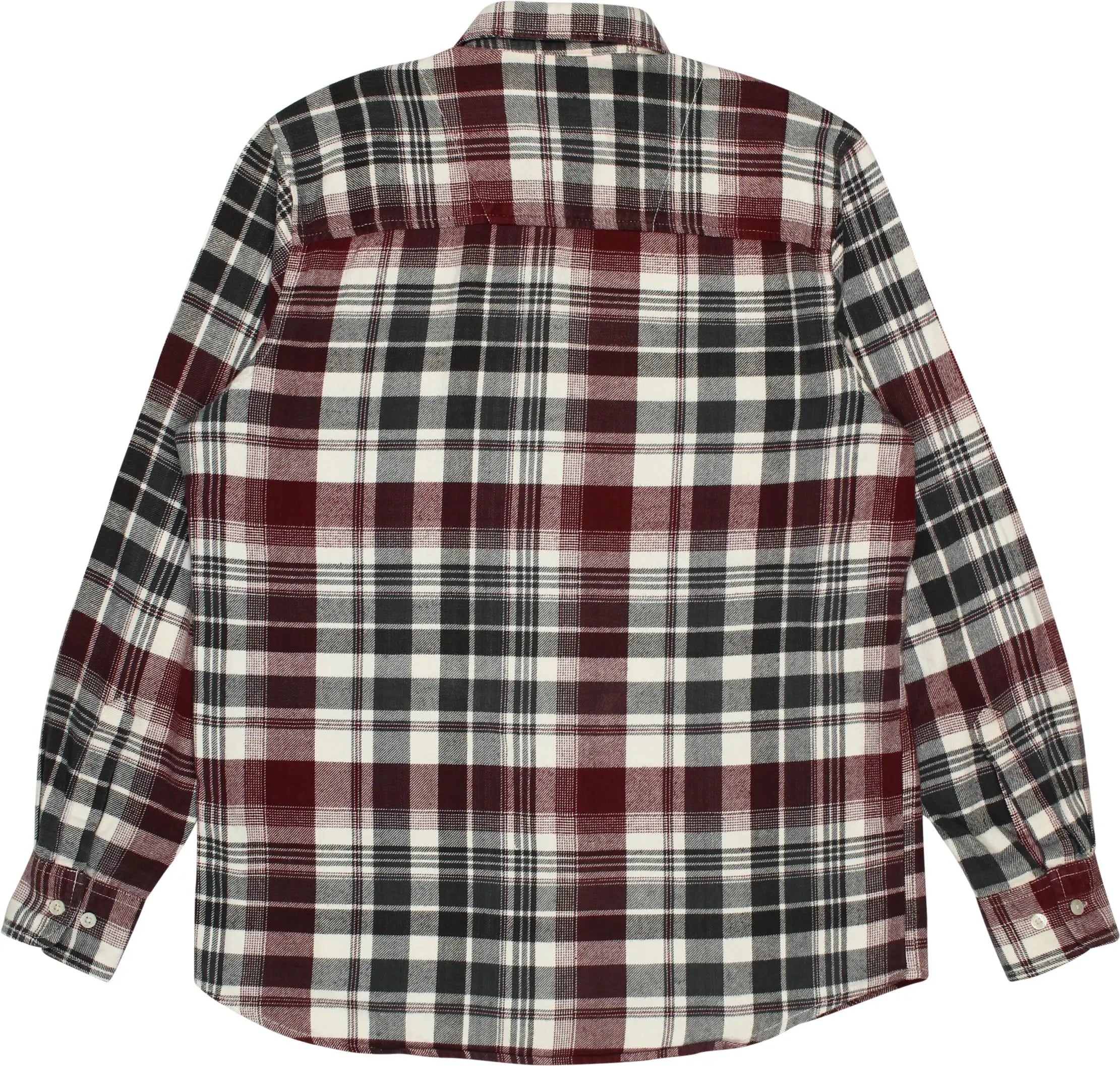 Lerros - Flannel Checked Shirt- ThriftTale.com - Vintage and second handclothing