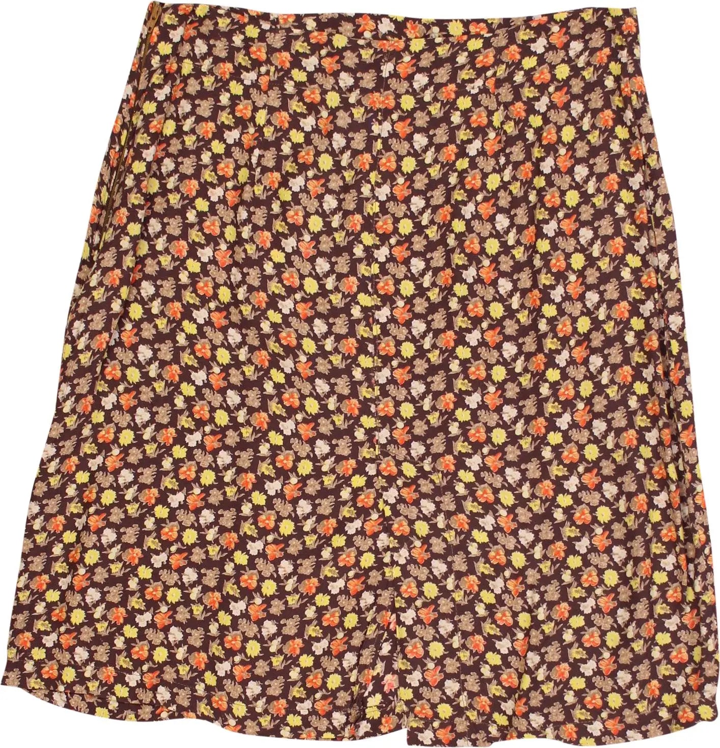 Les Copains - 90s Floral Skirt by Les Copains- ThriftTale.com - Vintage and second handclothing