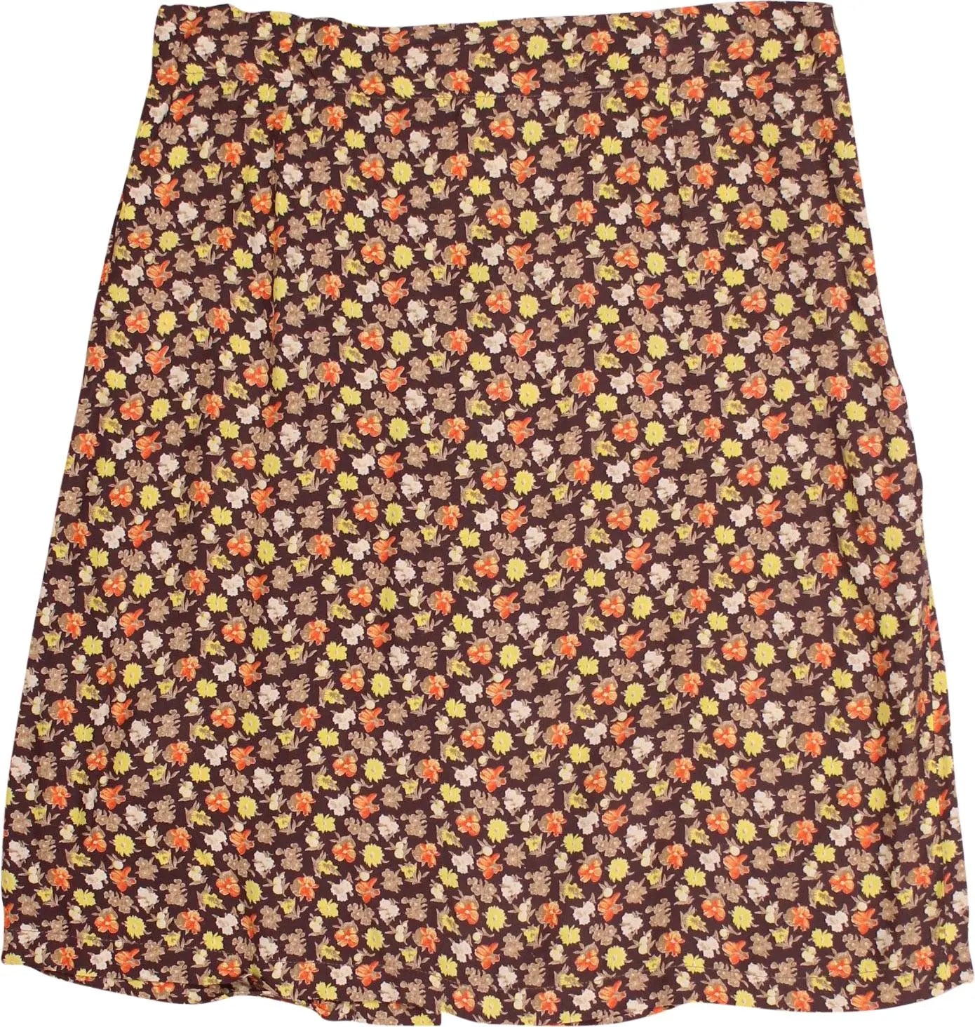 Les Copains - 90s Floral Skirt by Les Copains- ThriftTale.com - Vintage and second handclothing