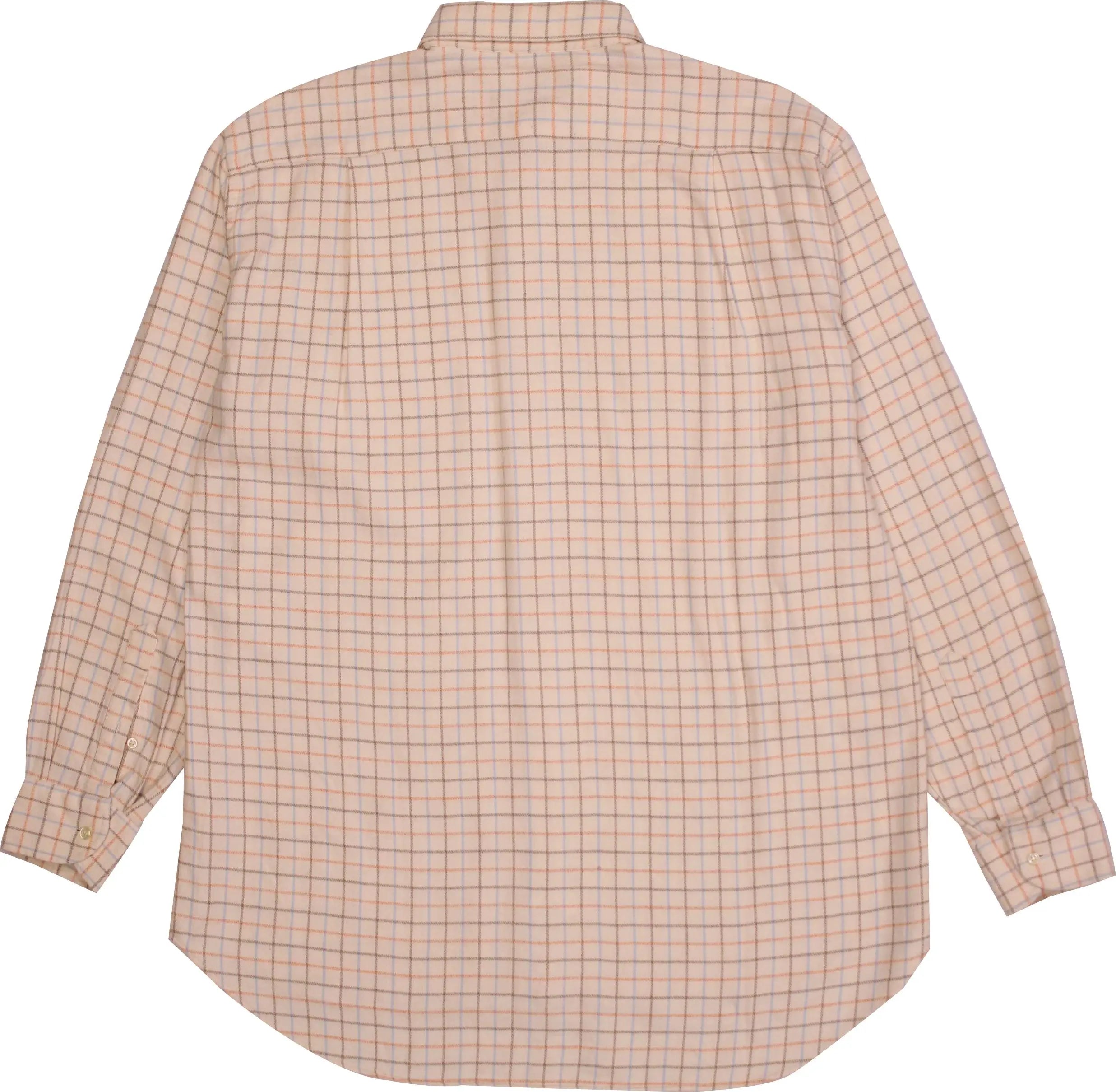 Les Copains - Checked Cotton Shirt by Les Copains- ThriftTale.com - Vintage and second handclothing