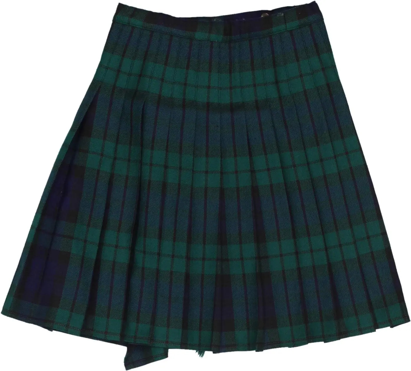 Lesy - Tartan Skirt- ThriftTale.com - Vintage and second handclothing