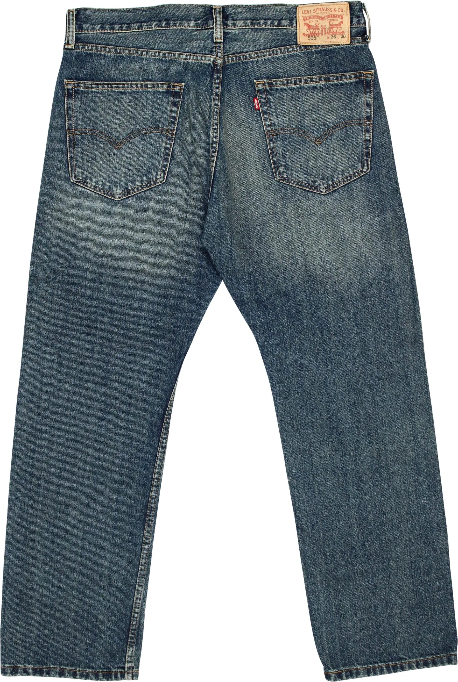 Levi's - 505 Jeans by Levi's- ThriftTale.com - Vintage and second handclothing