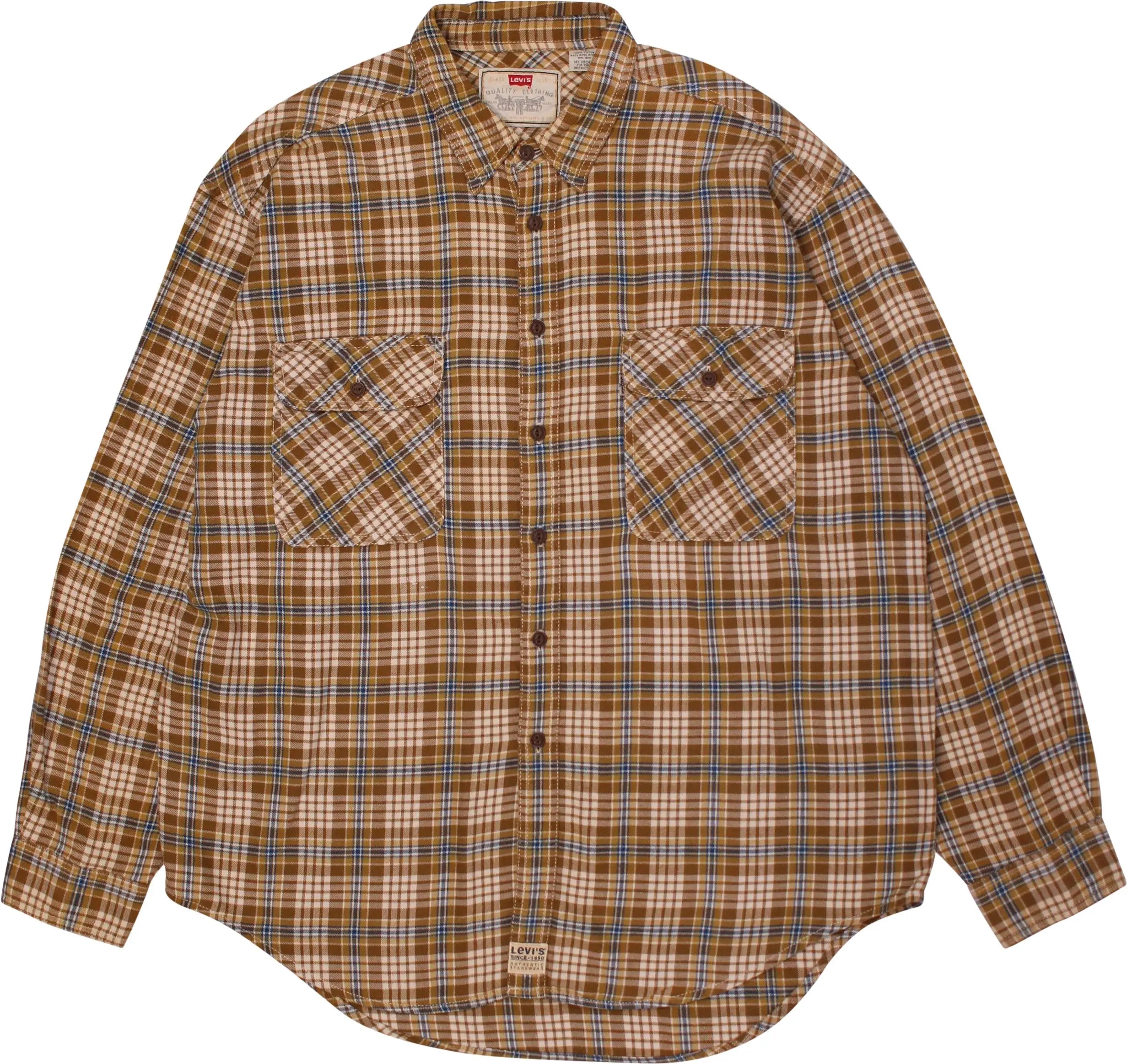 Levi's - 90s Checked Flannel Shirt by Levi's- ThriftTale.com - Vintage and second handclothing