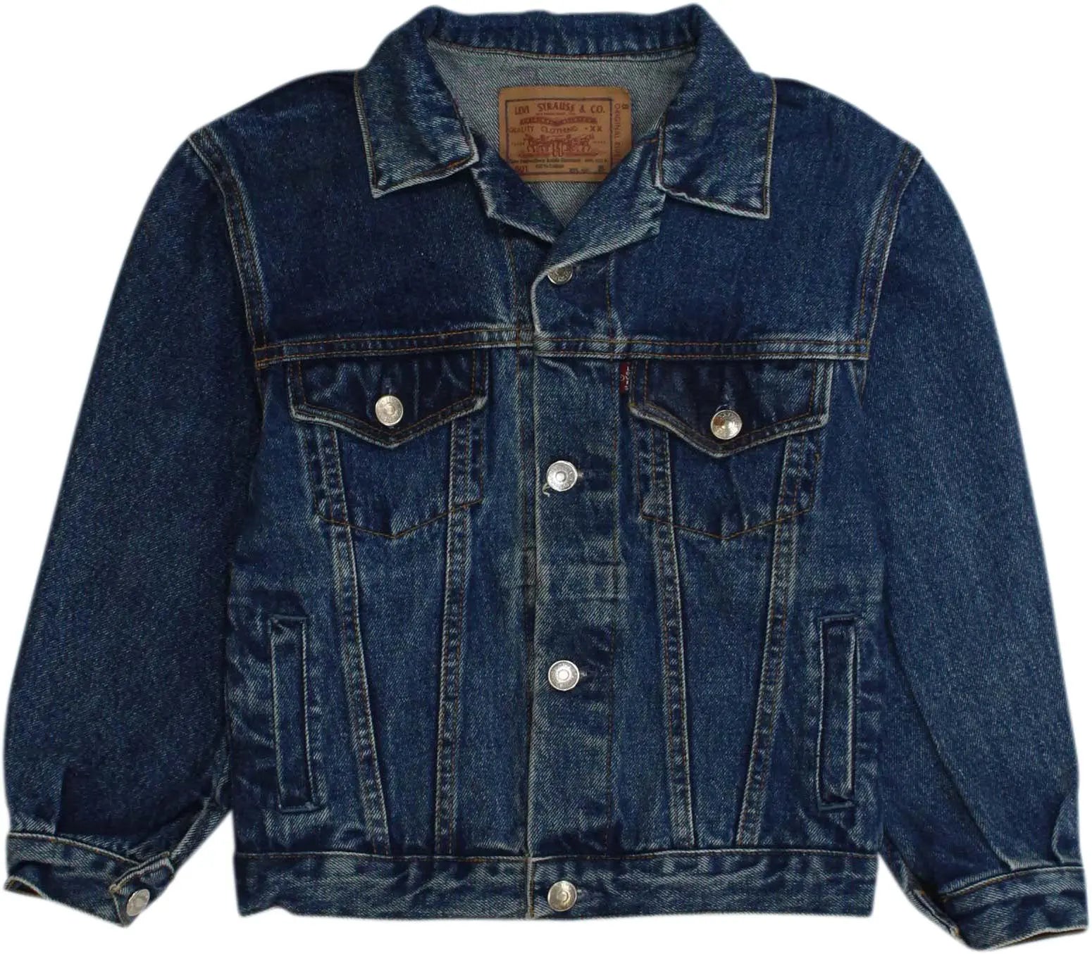 Levi's - Blue Denim Jacket by Levi's- ThriftTale.com - Vintage and second handclothing