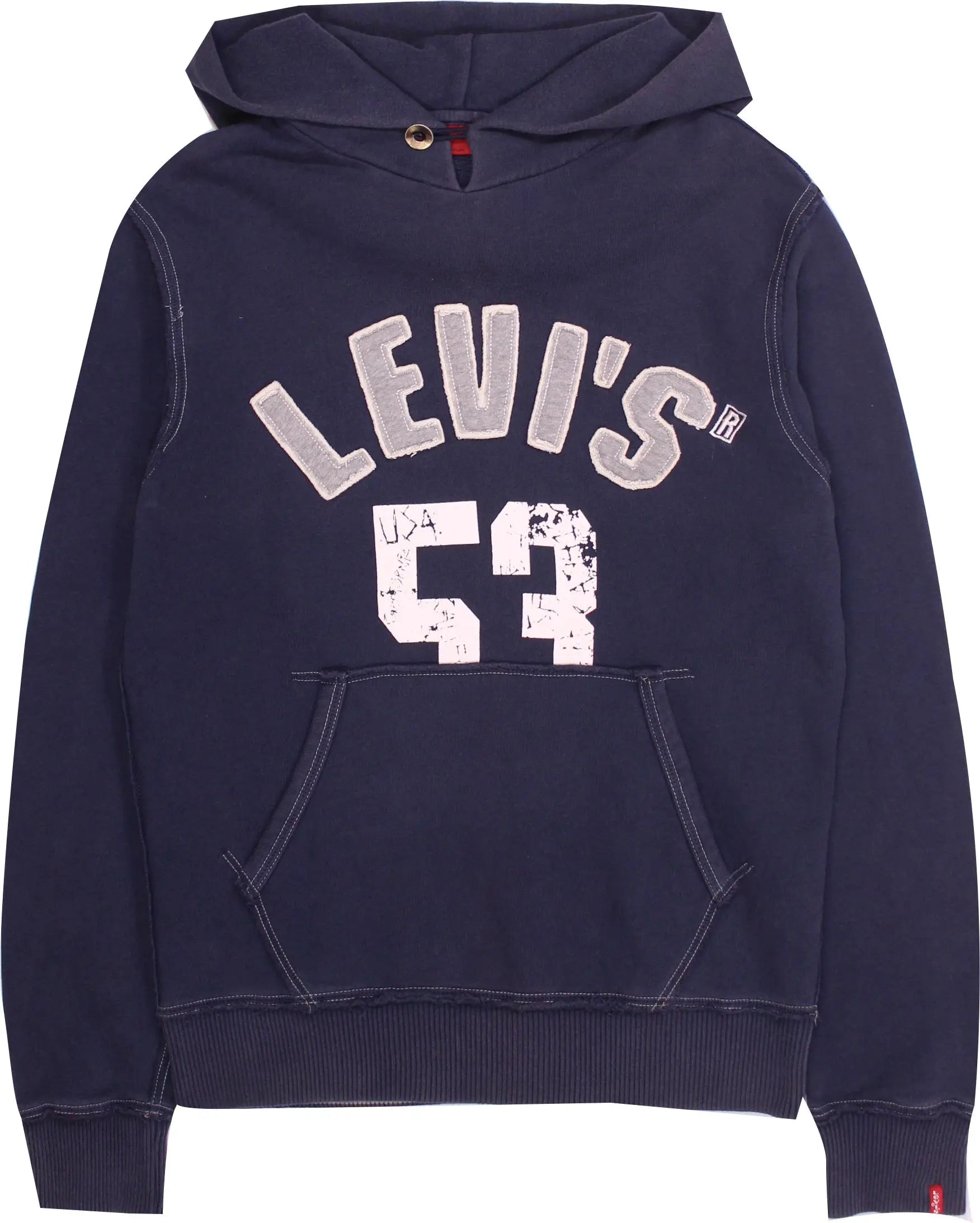 Blue Hoodie by Levi's ThriftTale