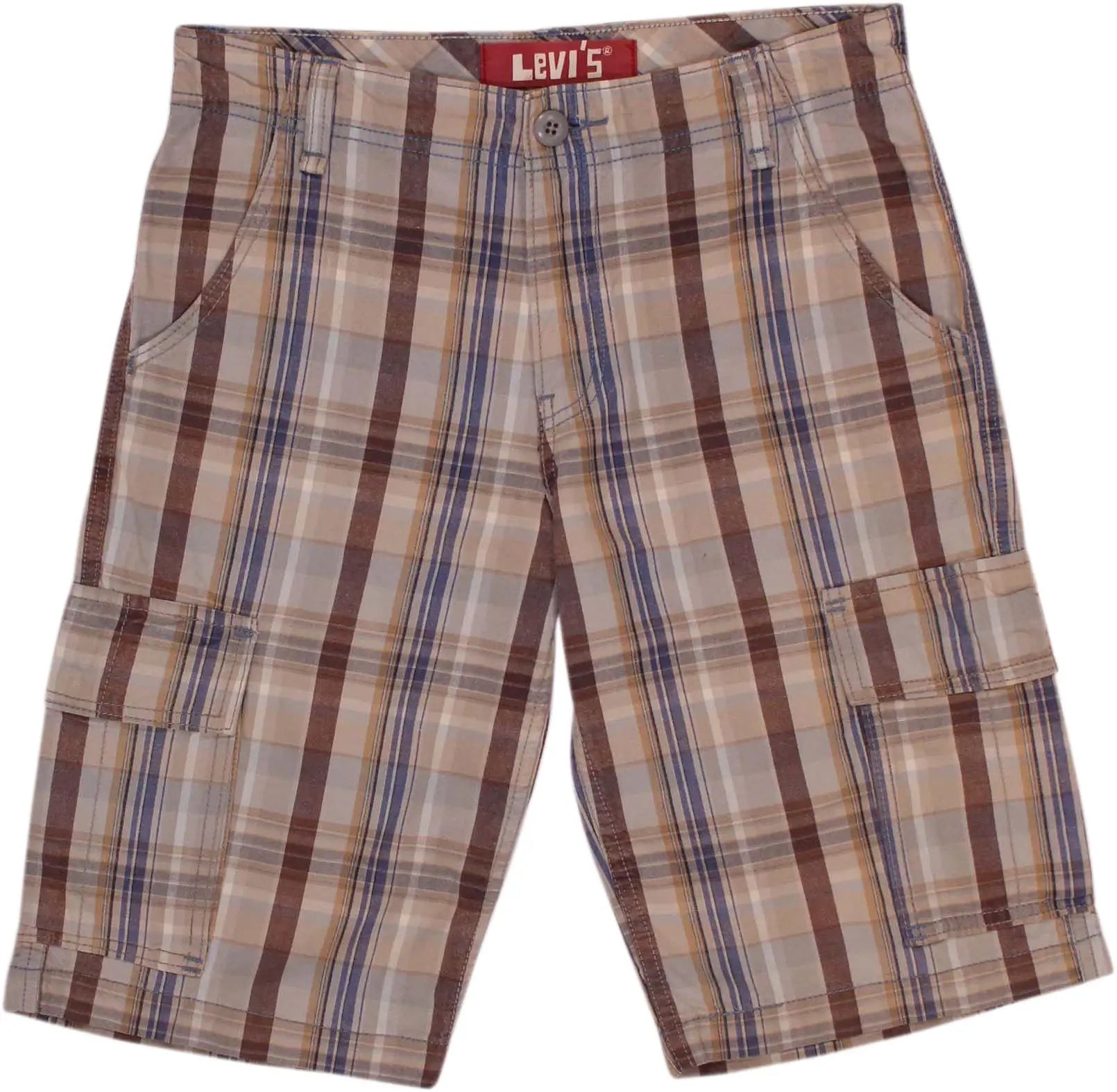 Levi's - Checked Shorts by Levi's- ThriftTale.com - Vintage and second handclothing