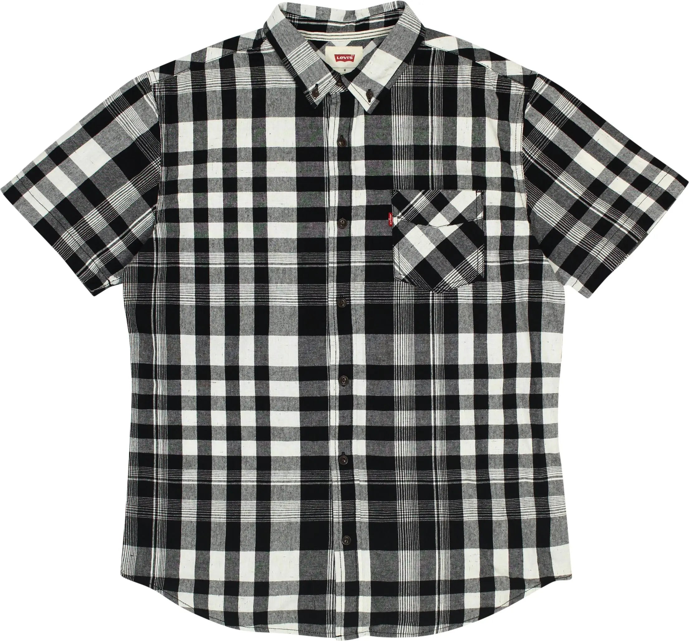 Levi's - Checkered Short Sleeve Shirt by Levi's- ThriftTale.com - Vintage and second handclothing
