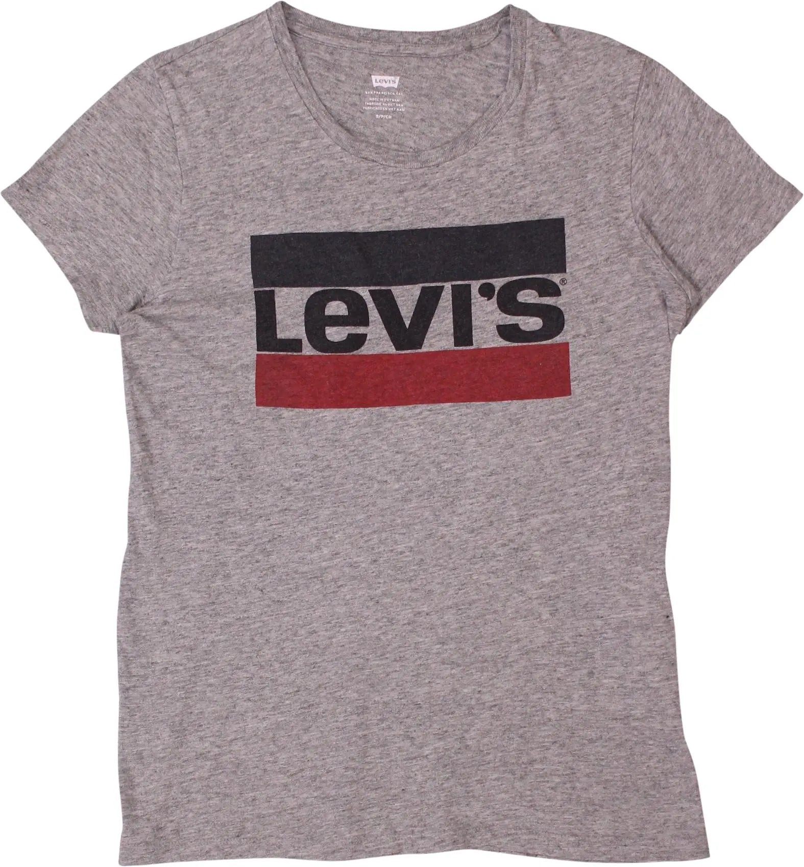 Levi's - Grey T-shirt by Levi's- ThriftTale.com - Vintage and second handclothing