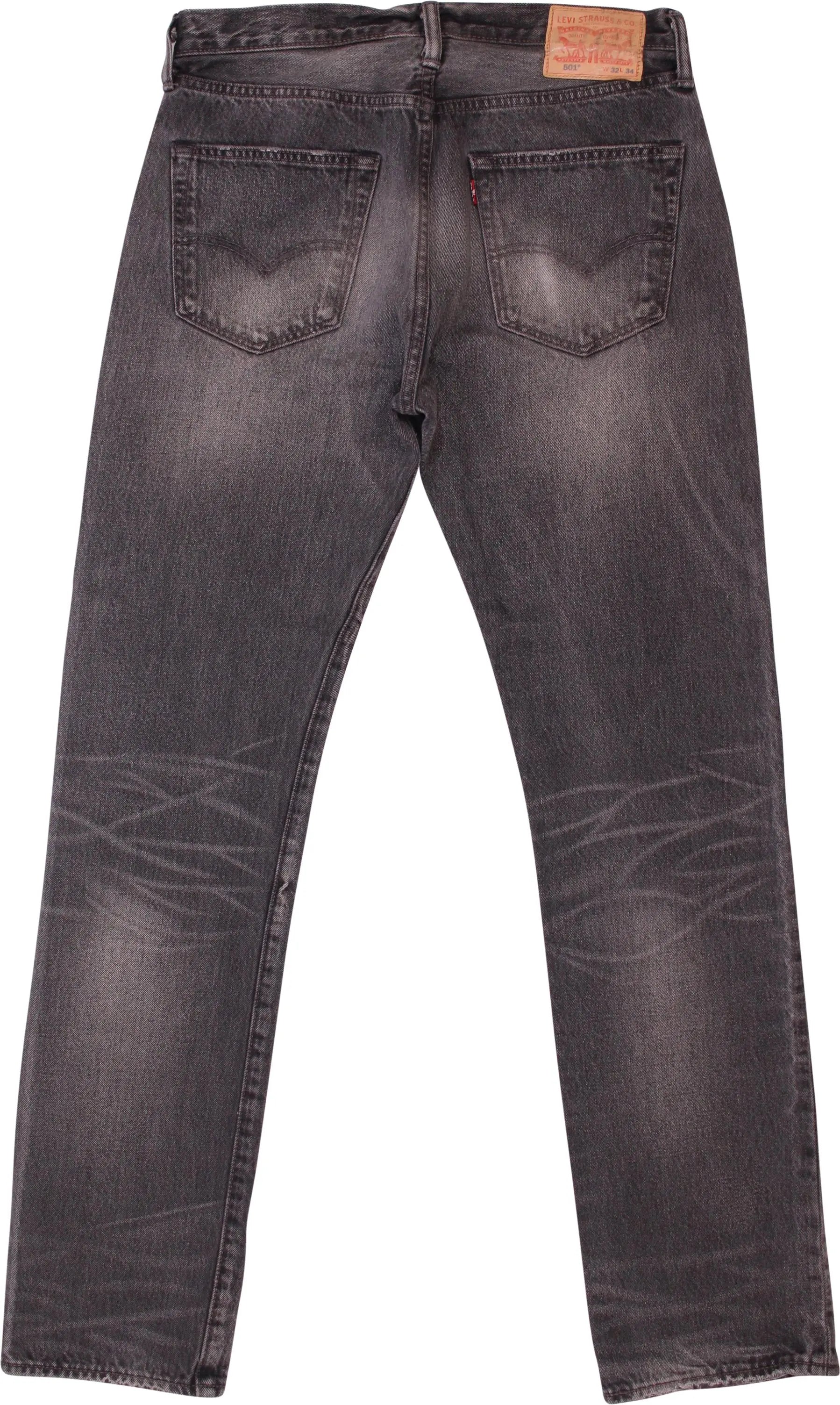 Levi's - Levi's 501 Grey Slim Fit Jeans- ThriftTale.com - Vintage and second handclothing