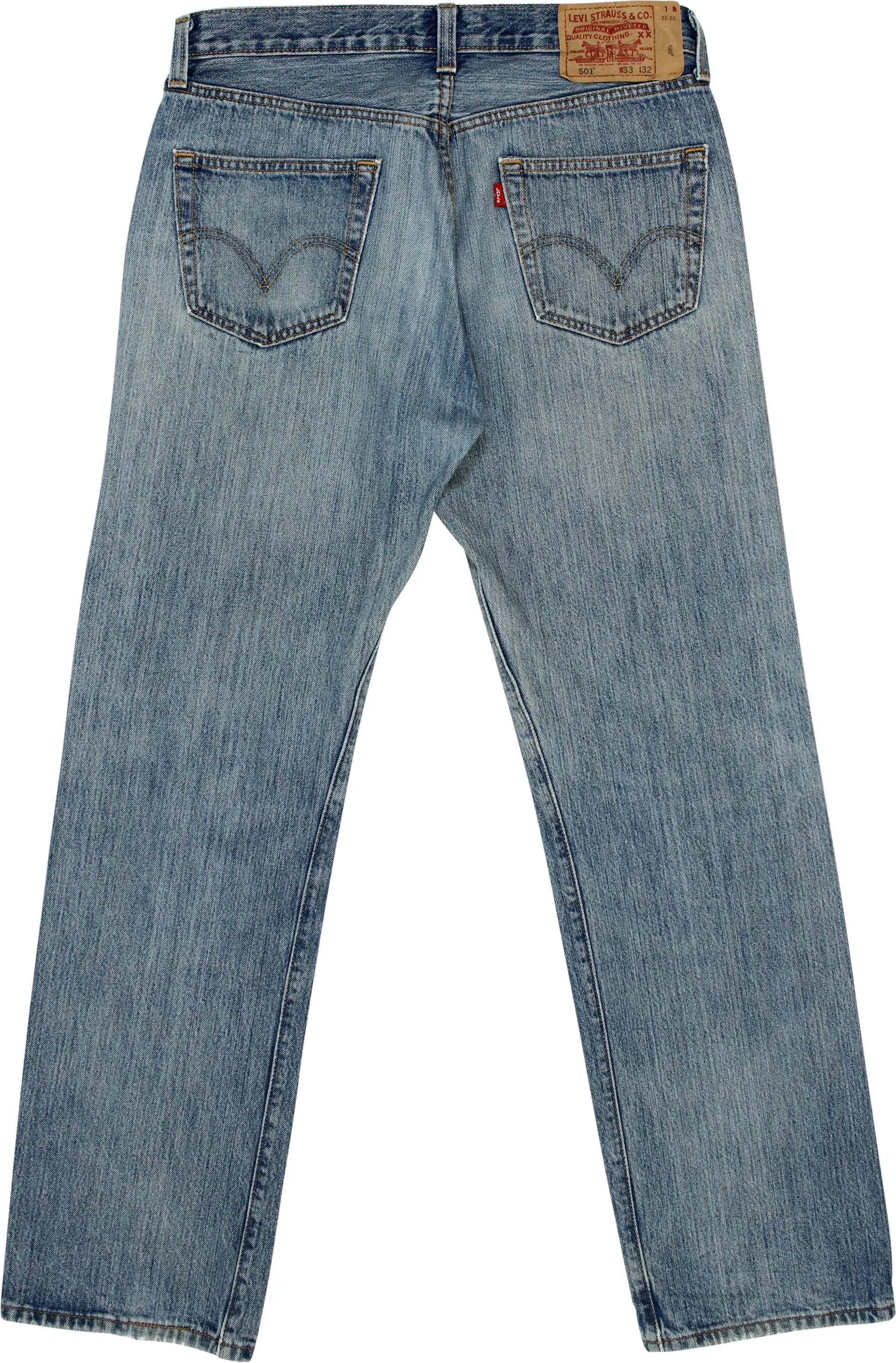 Levi's - Levi's 501 Jeans- ThriftTale.com - Vintage and second handclothing