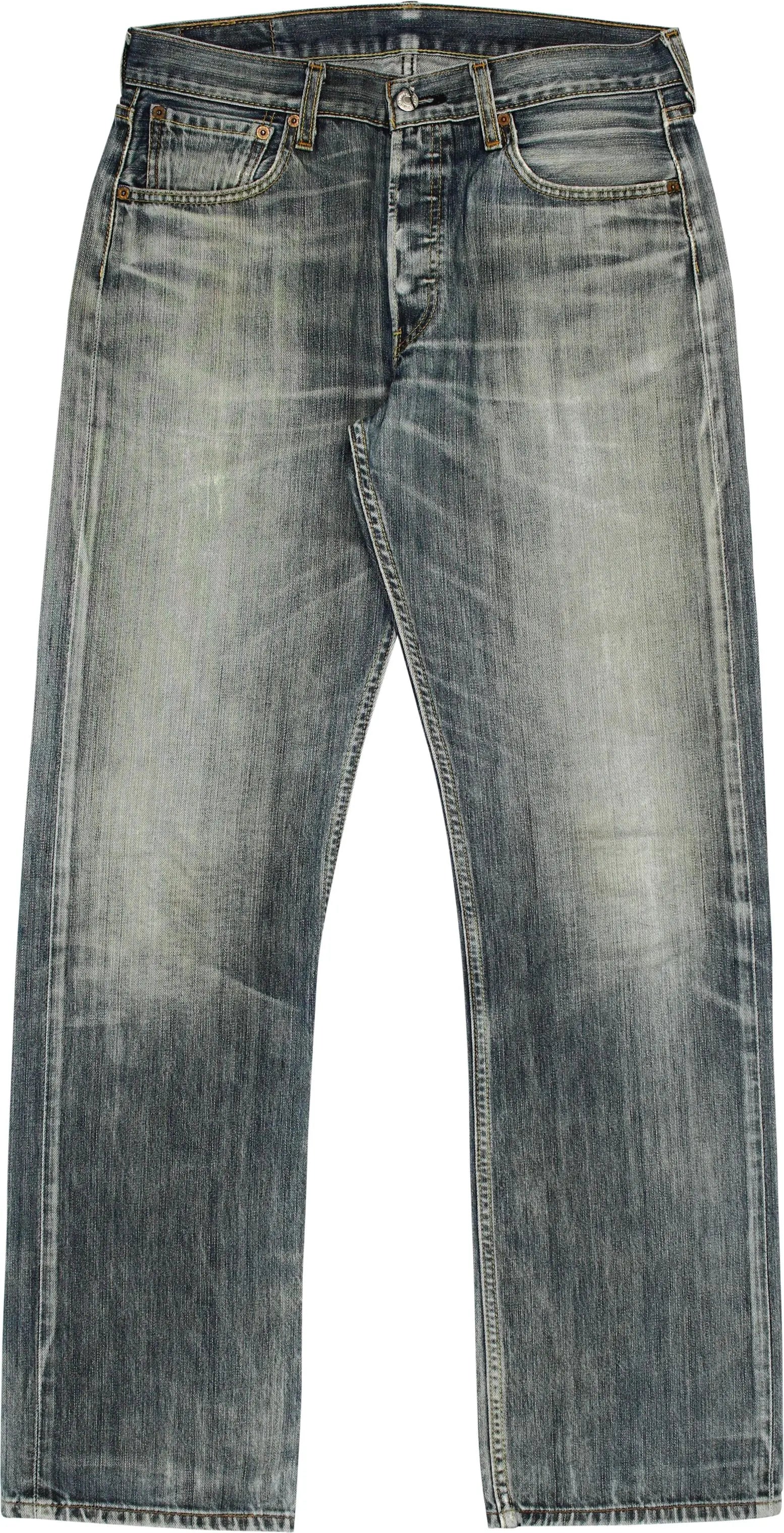 Levi's - Levi's 501 Regular Fit Jeans- ThriftTale.com - Vintage and second handclothing