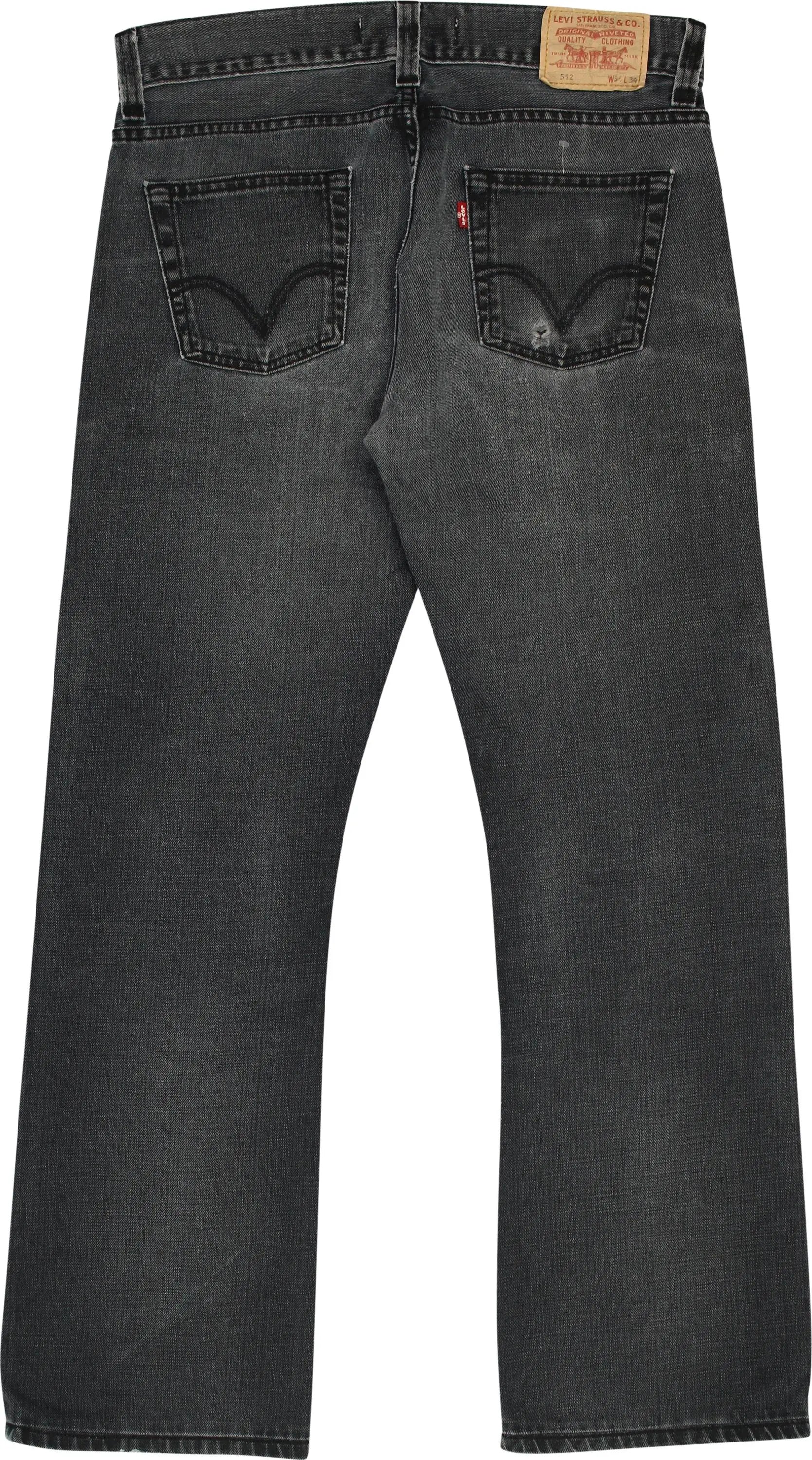 Levi's 512 bootcut jeans on sale mens