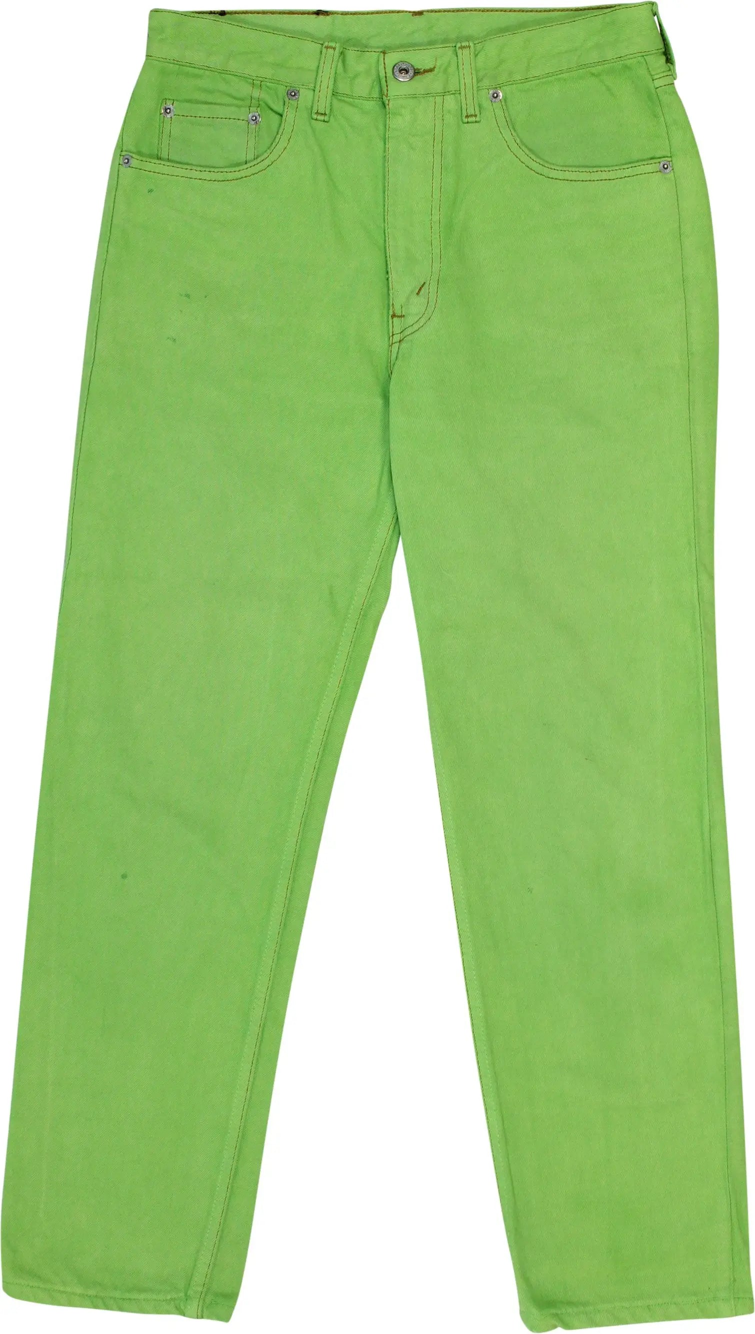 Levi's - Levi's 631 Green Jeans- ThriftTale.com - Vintage and second handclothing