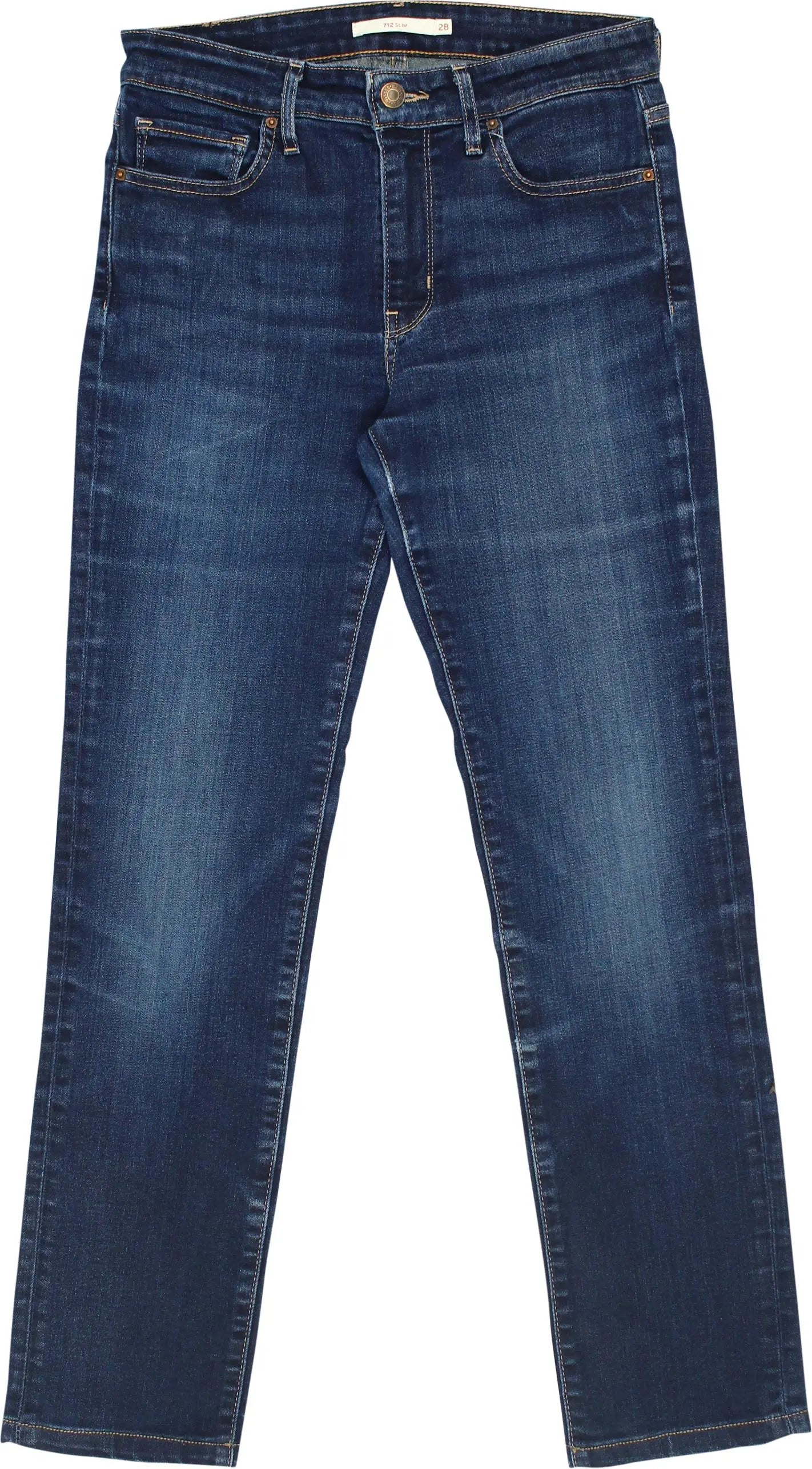 Levi's - Levi's 712 Slim Fit Jeans- ThriftTale.com - Vintage and second handclothing