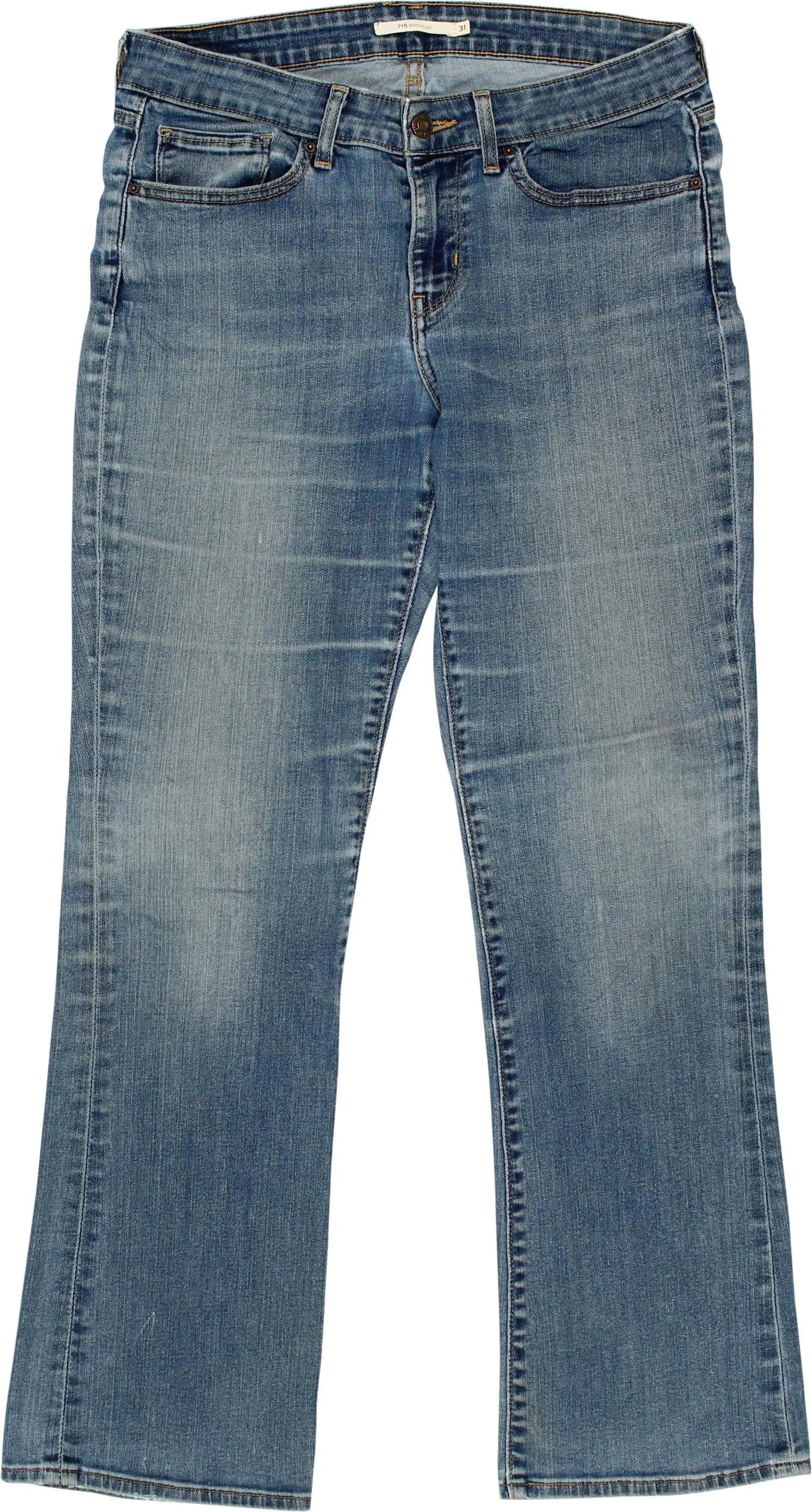 Levi's 715 Bootcut Women's Jeans Women's 715 Blue Flared