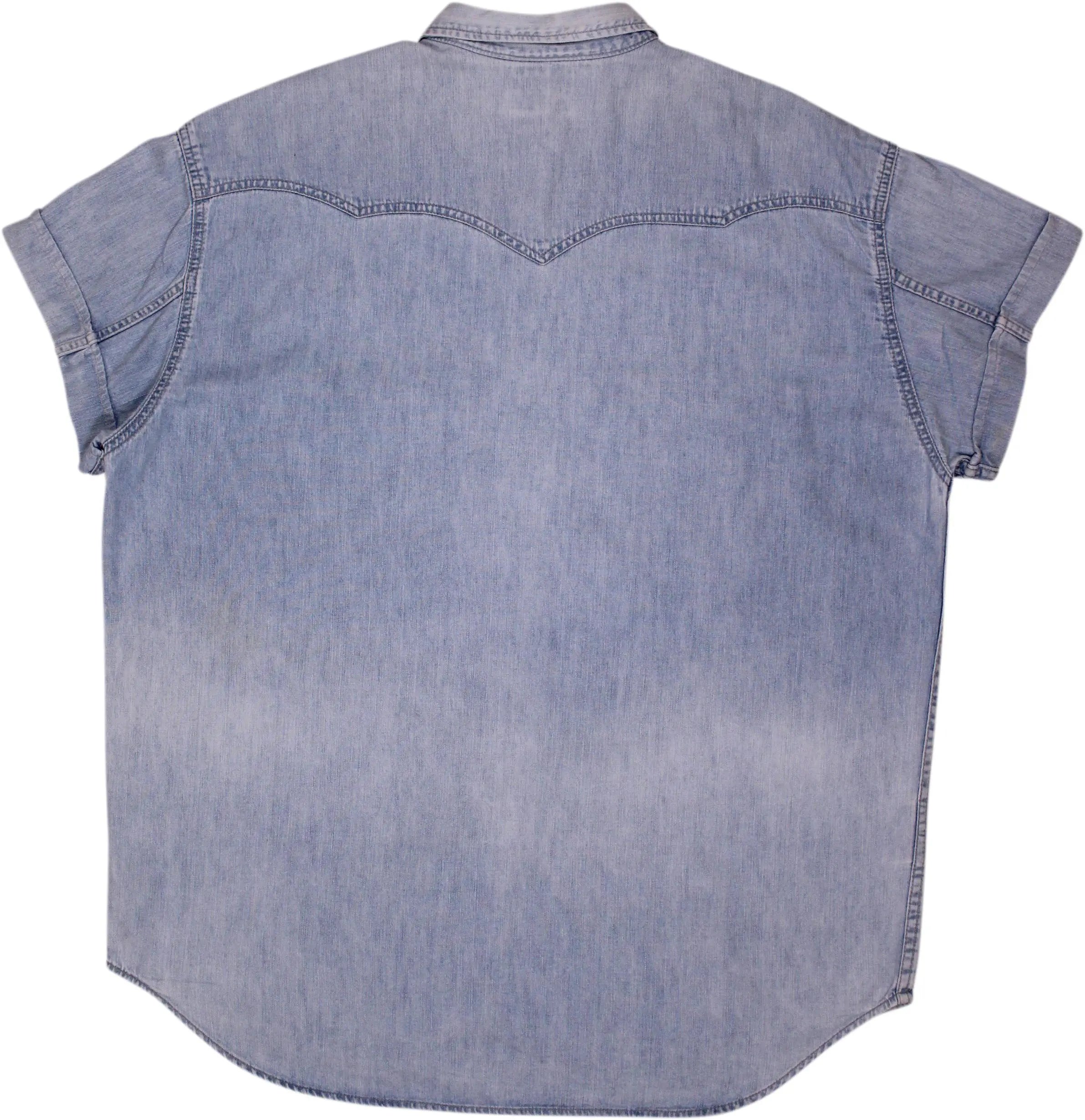 Levi's - Levi's Denim Short Sleeve Shirt- ThriftTale.com - Vintage and second handclothing